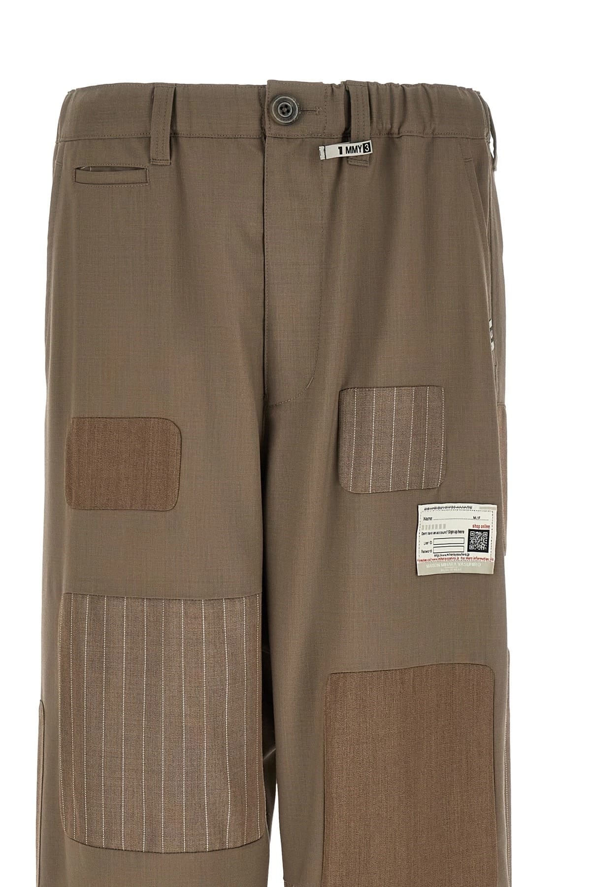 Maison Mihara Yasuhiro Maison Mihara Yasuhiro Repaired Wool Pants