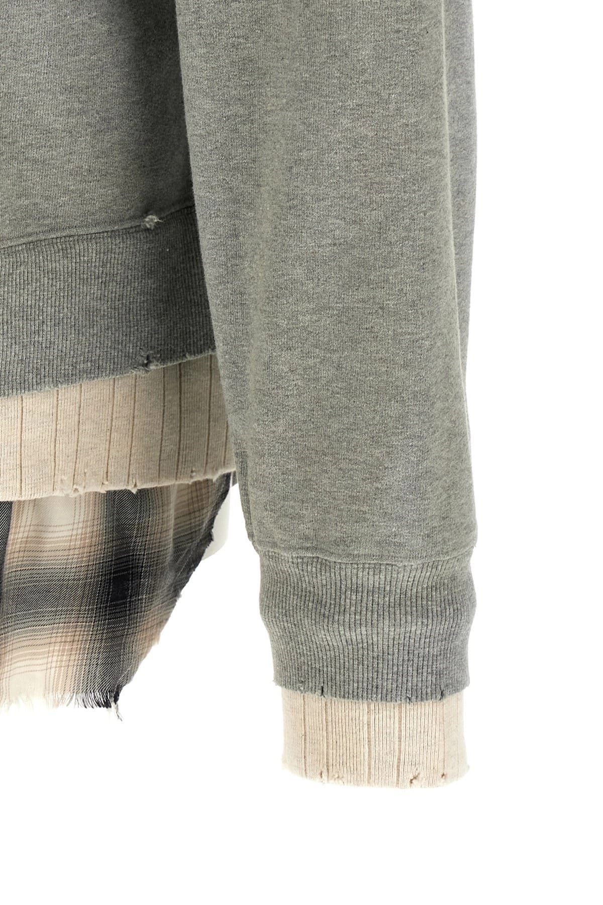 Maison Mihara Yasuhiro Maison Mihara Yasuhiro Three Layer Sweatshirt