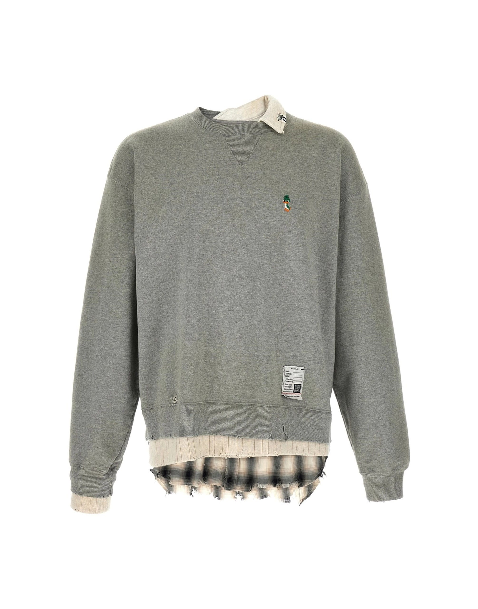 Maison Mihara Yasuhiro Maison Mihara Yasuhiro Three Layer Sweatshirt
