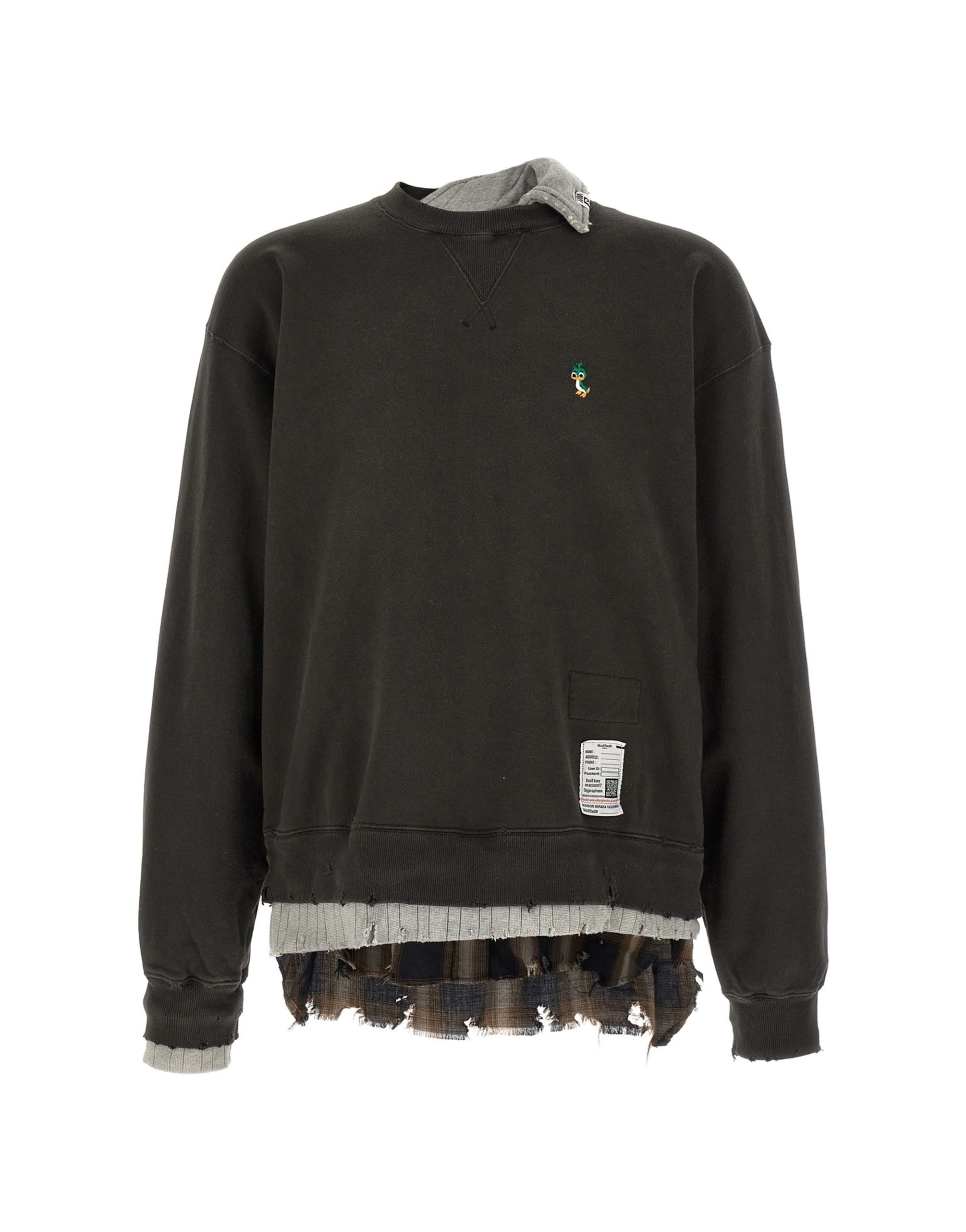 Maison Mihara Yasuhiro Maison Mihara Yasuhiro Three Layer Sweatshirt