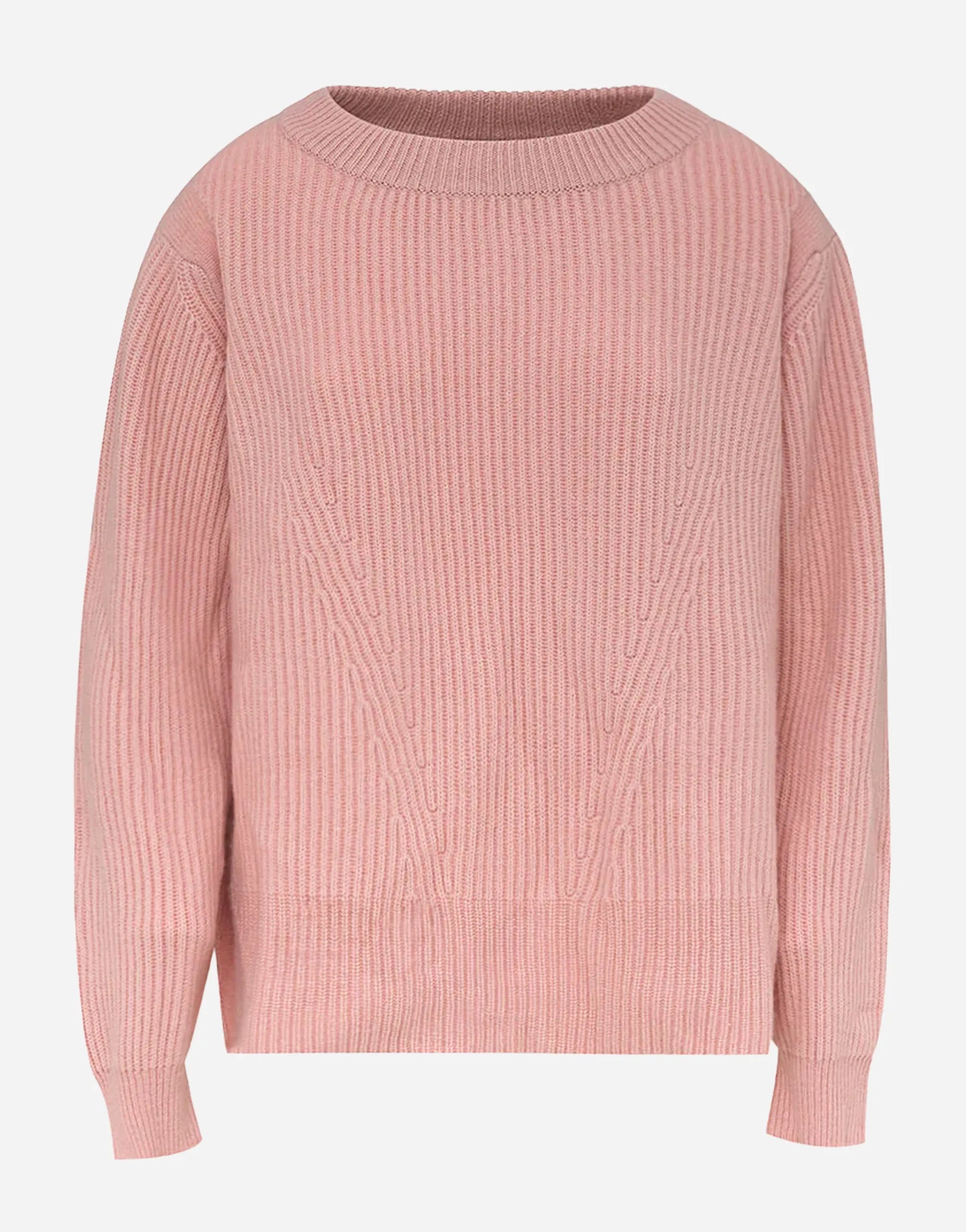 Malo Malo Ribbed Crew Neck Knit Sweater