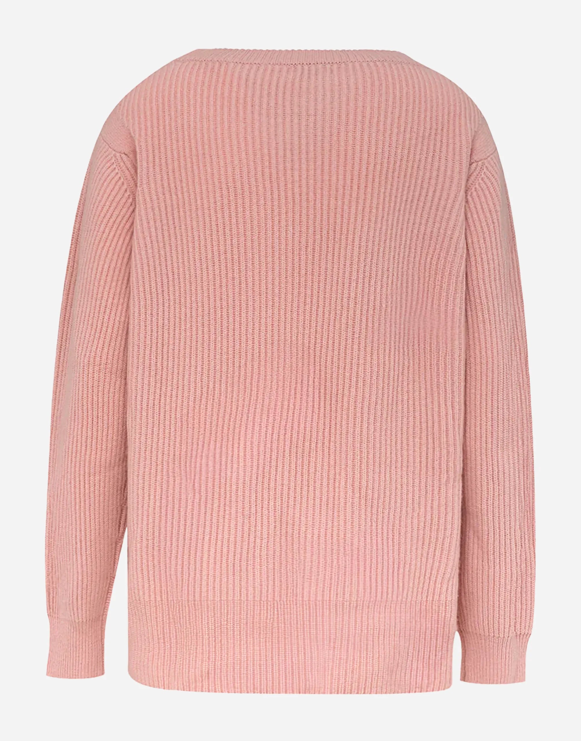 Malo Malo Ribbed Crew Neck Knit Sweater
