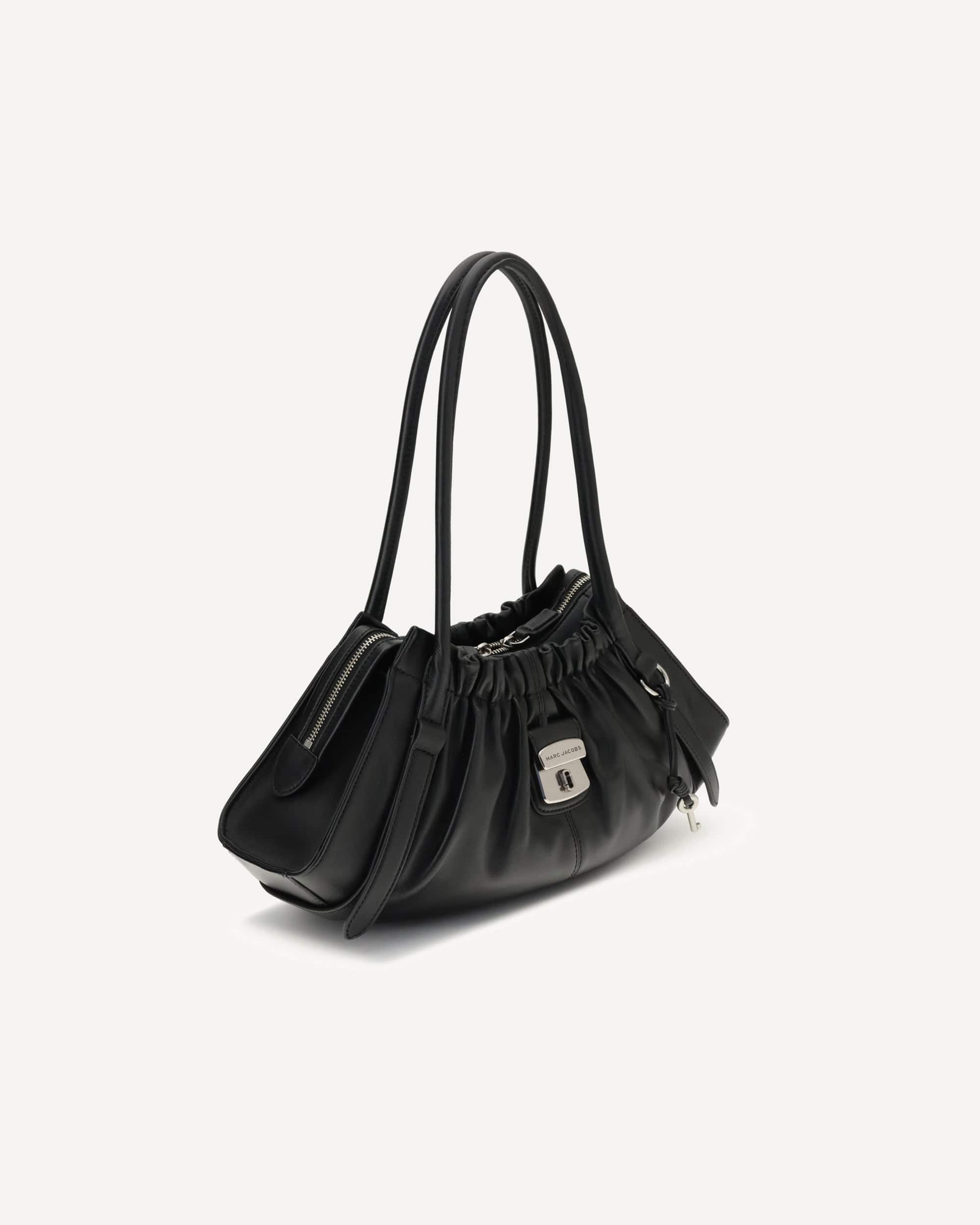 Bolsa de ombro Cristina em couro nappa - alternate view