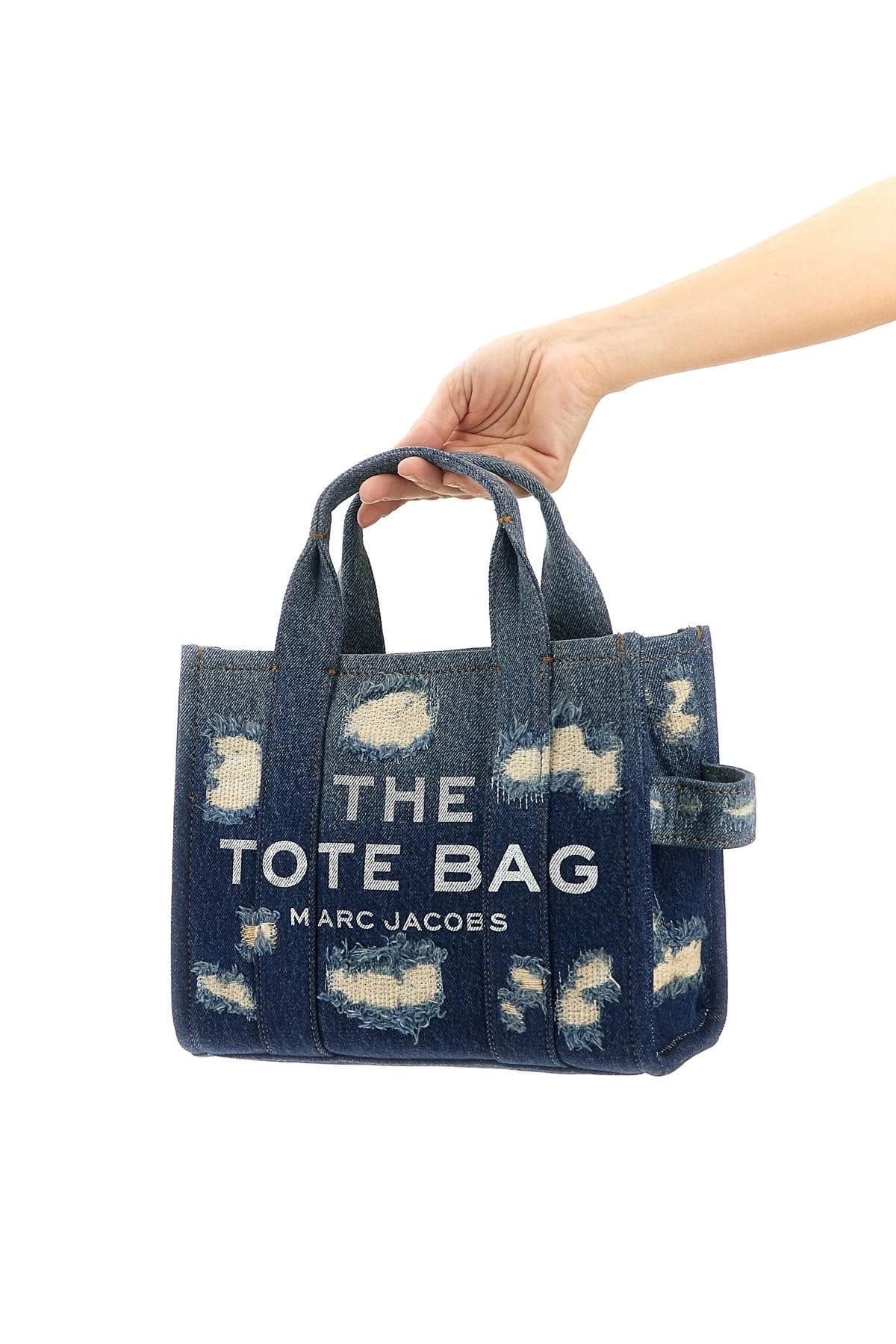 Marc Jacobs Borsa Tote in Denim Rip And Repair - alternate view