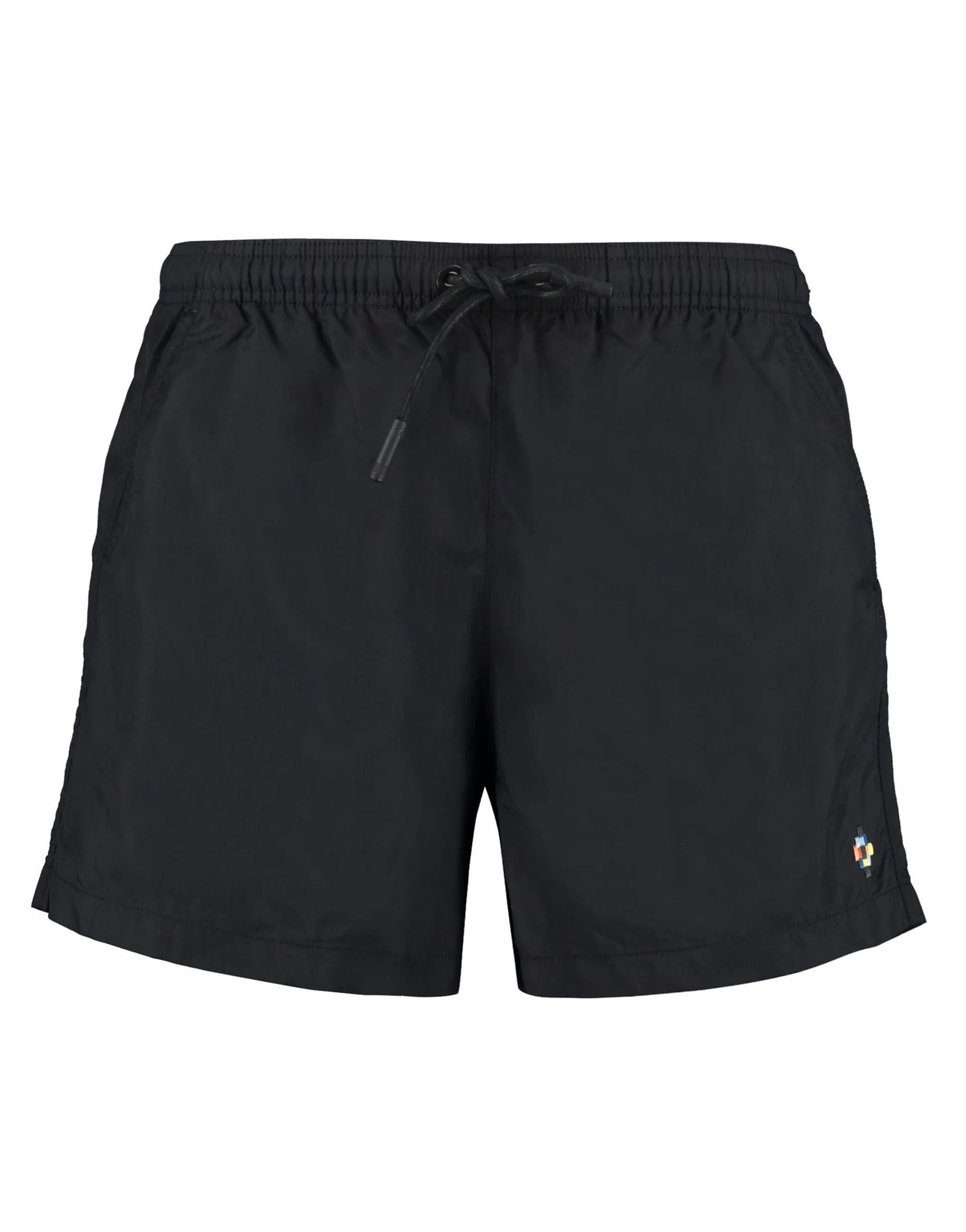 Marcelo Burlon Drawstring Swim Shorts With Logo