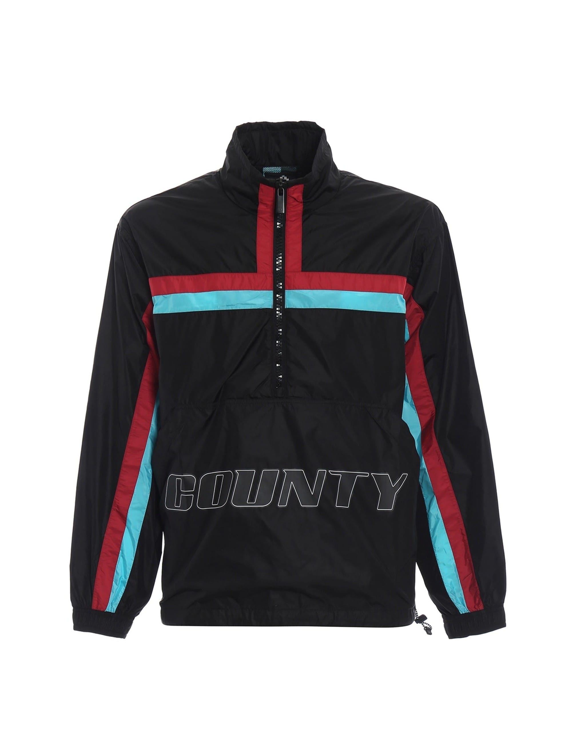 Marcelo Burlon Logo Windbreaker Jacket