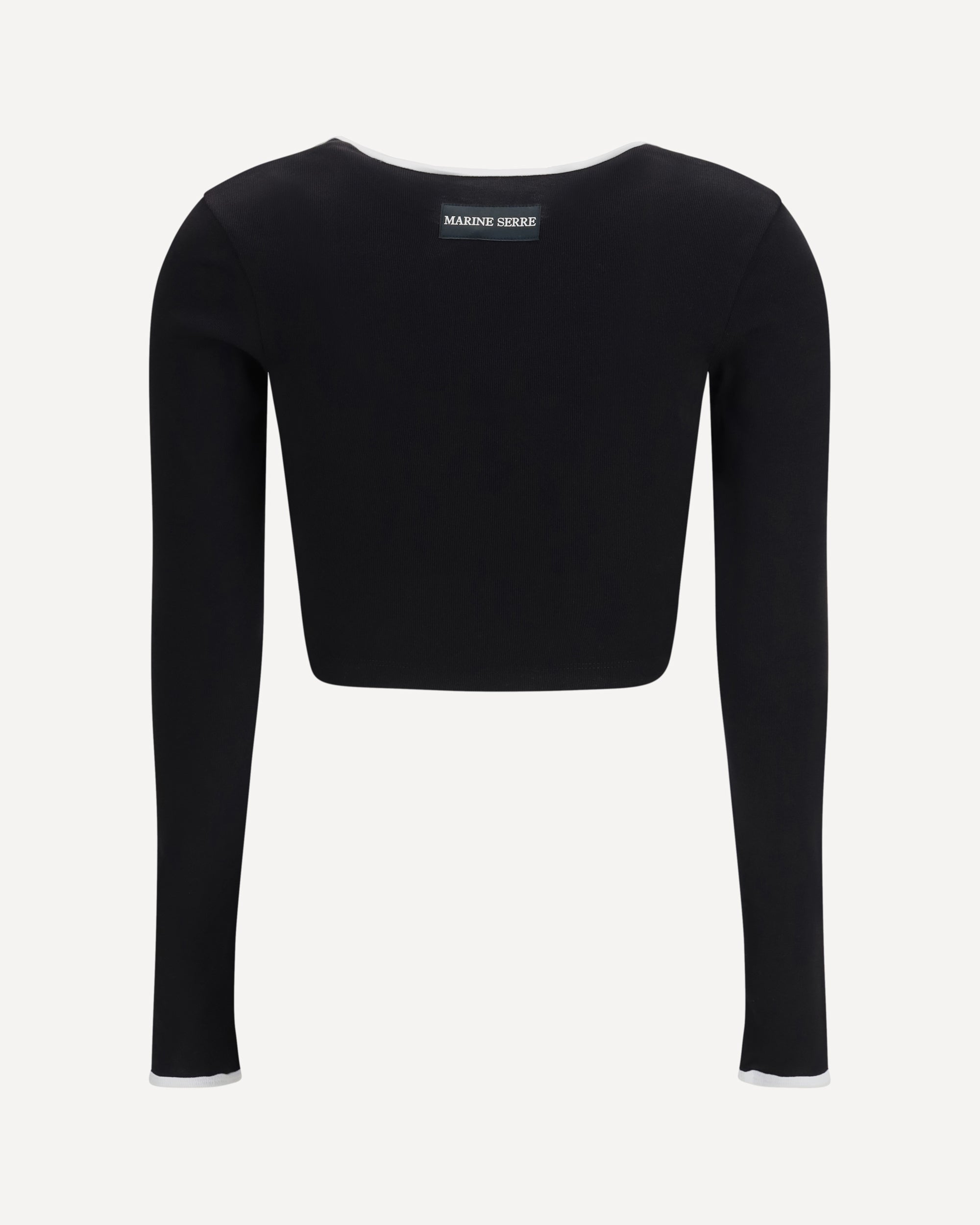 Kort T-shirt met Moon-logo in twee kleuren - alternate view