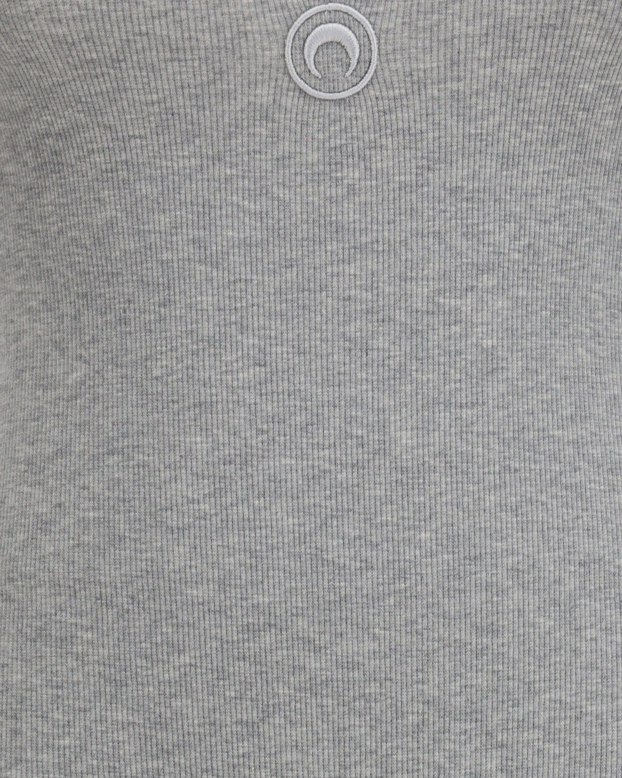 Marine Serre Moon Logo Ribbed Jersey Short Catsuit
