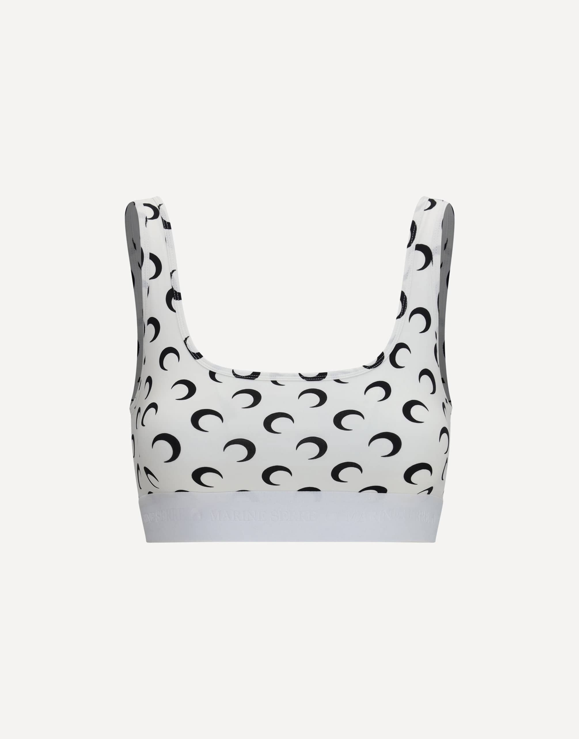 Marine Serre Moon Recycled Jersey Sports Bra