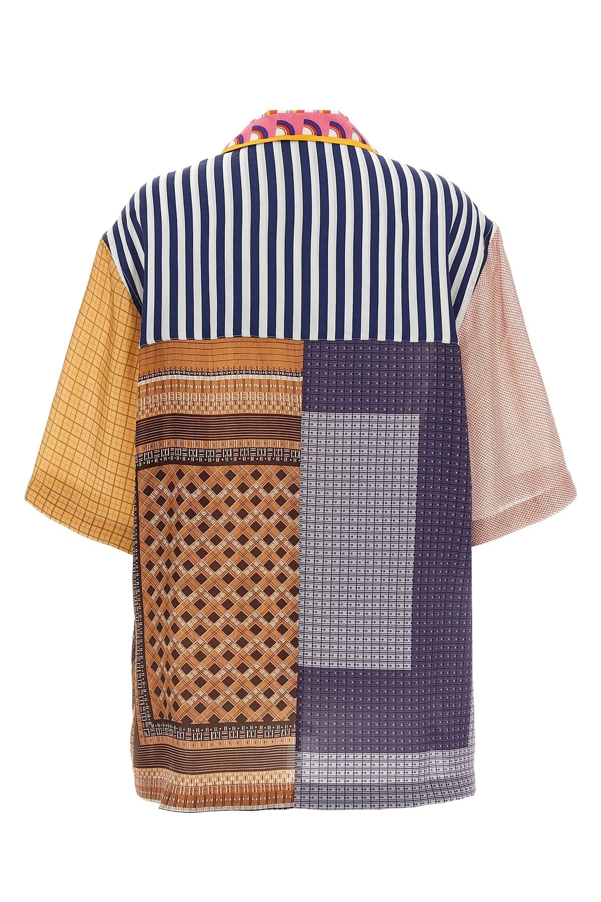 Marine Serre Marine Serre Silk Scarves Bowling Shirt