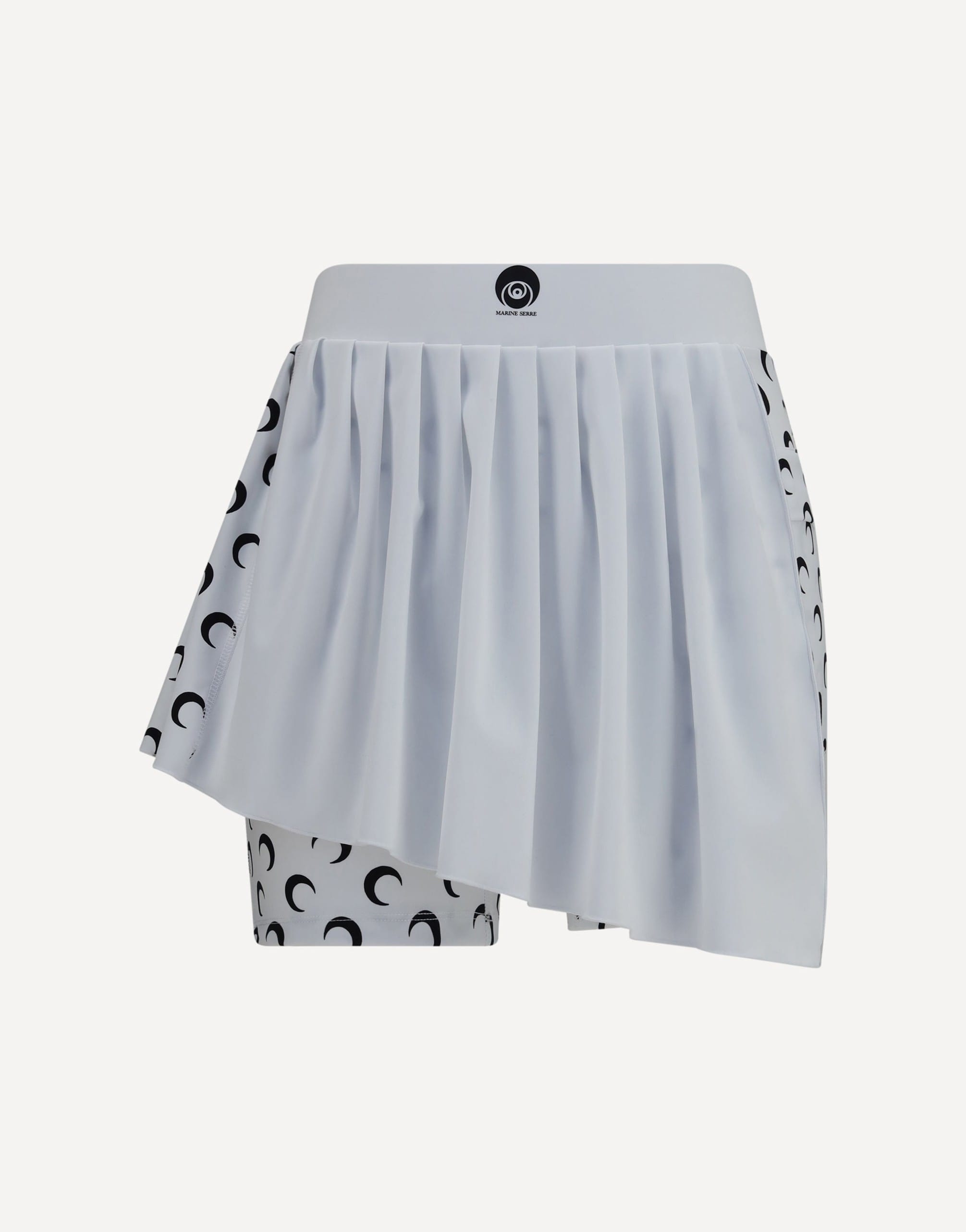 Marine Serre Marine Serre Sporty Mini Skirt With Built-In Shorts