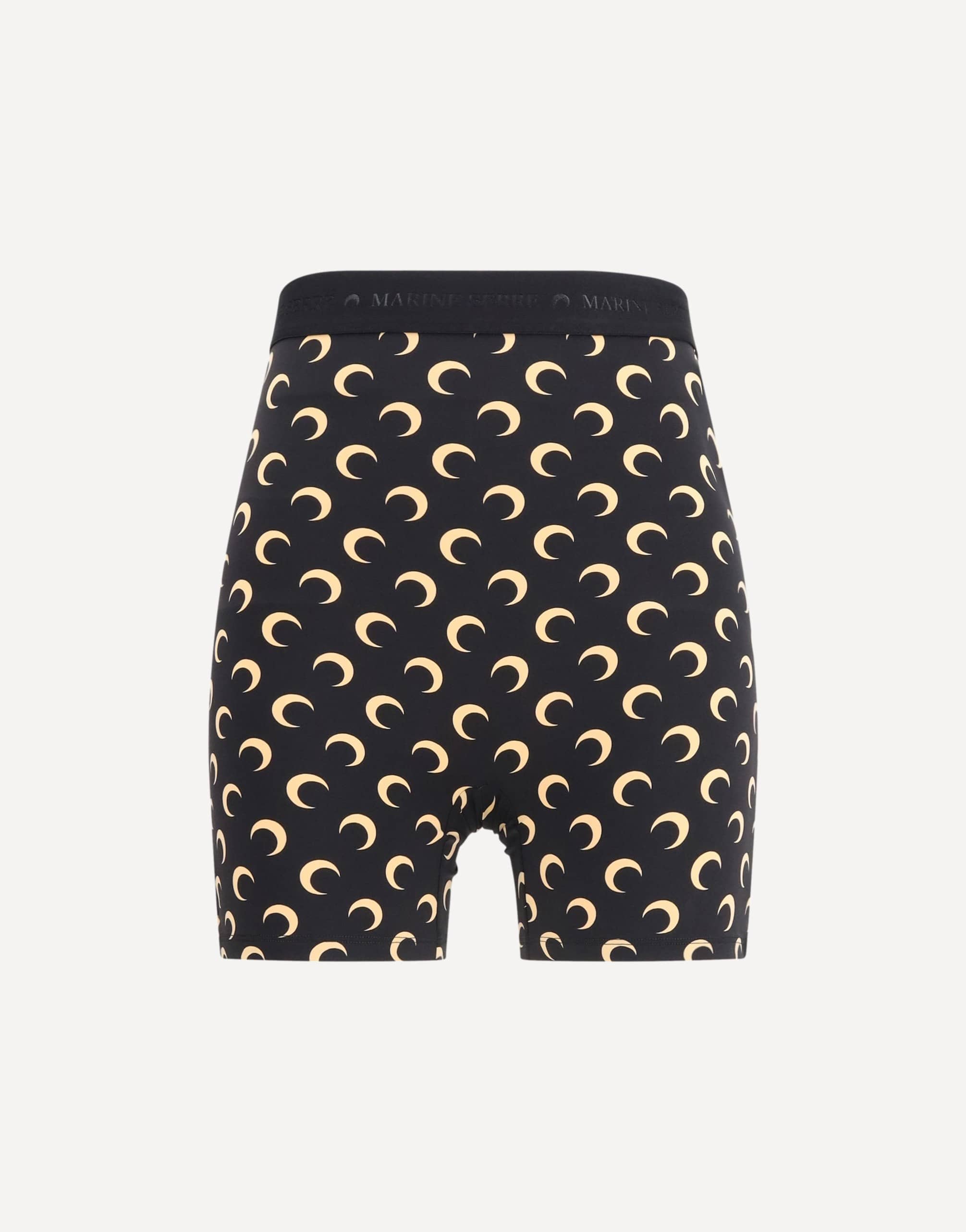 Marine Serre Technical Stretch Fabric Mini Shorts