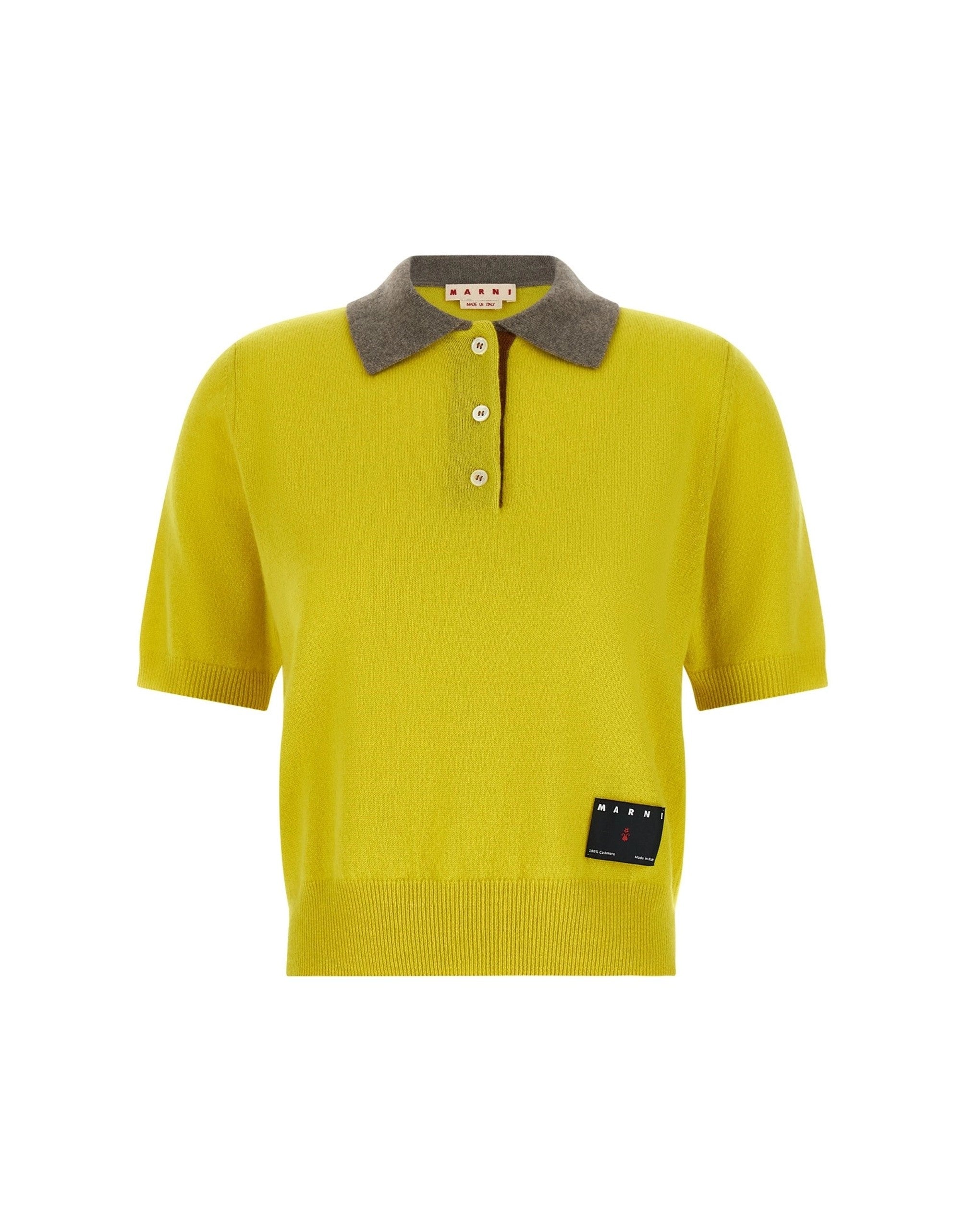 Marni Cashmere Polo Shirt