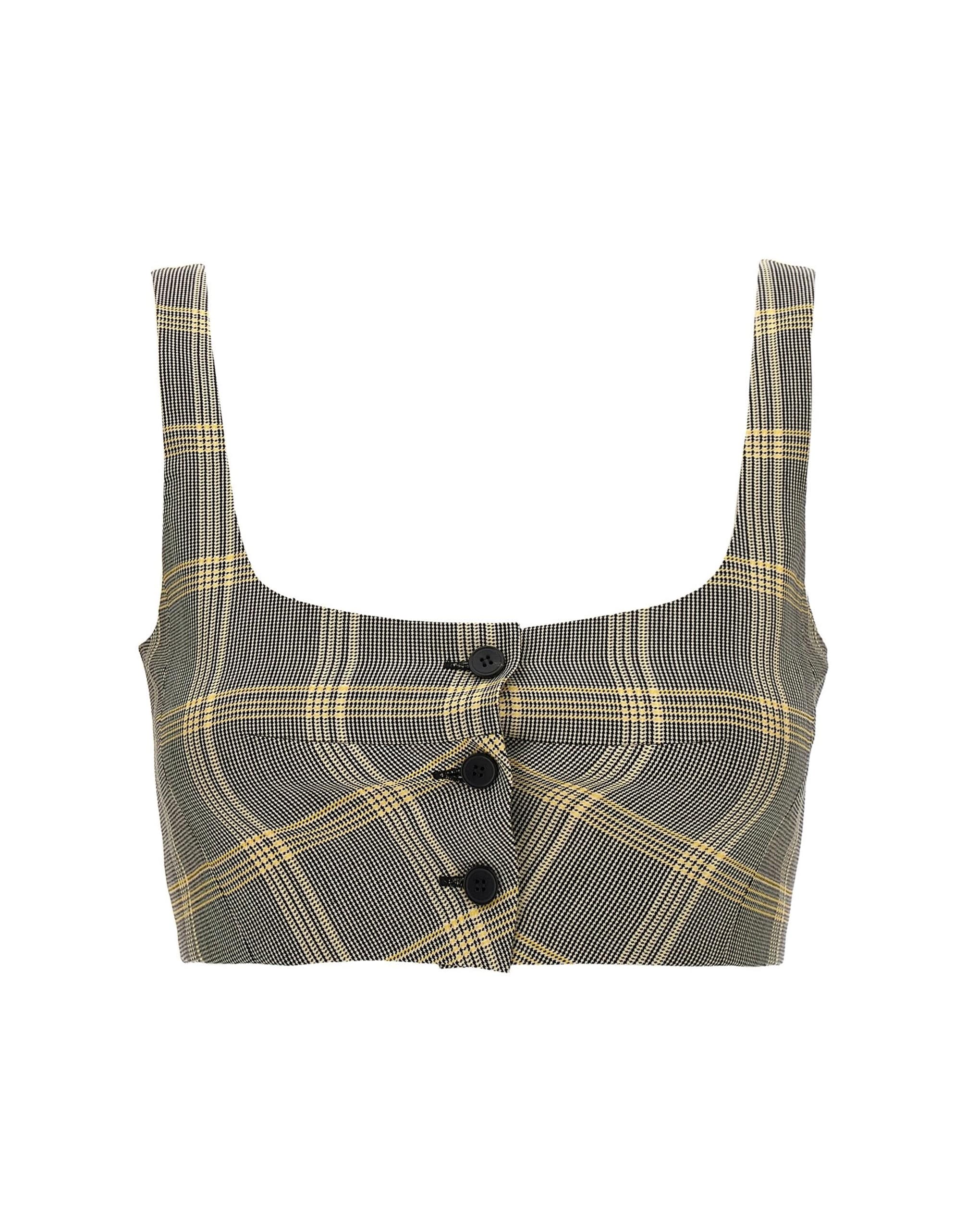 Marni Marni Cropped Check Top
