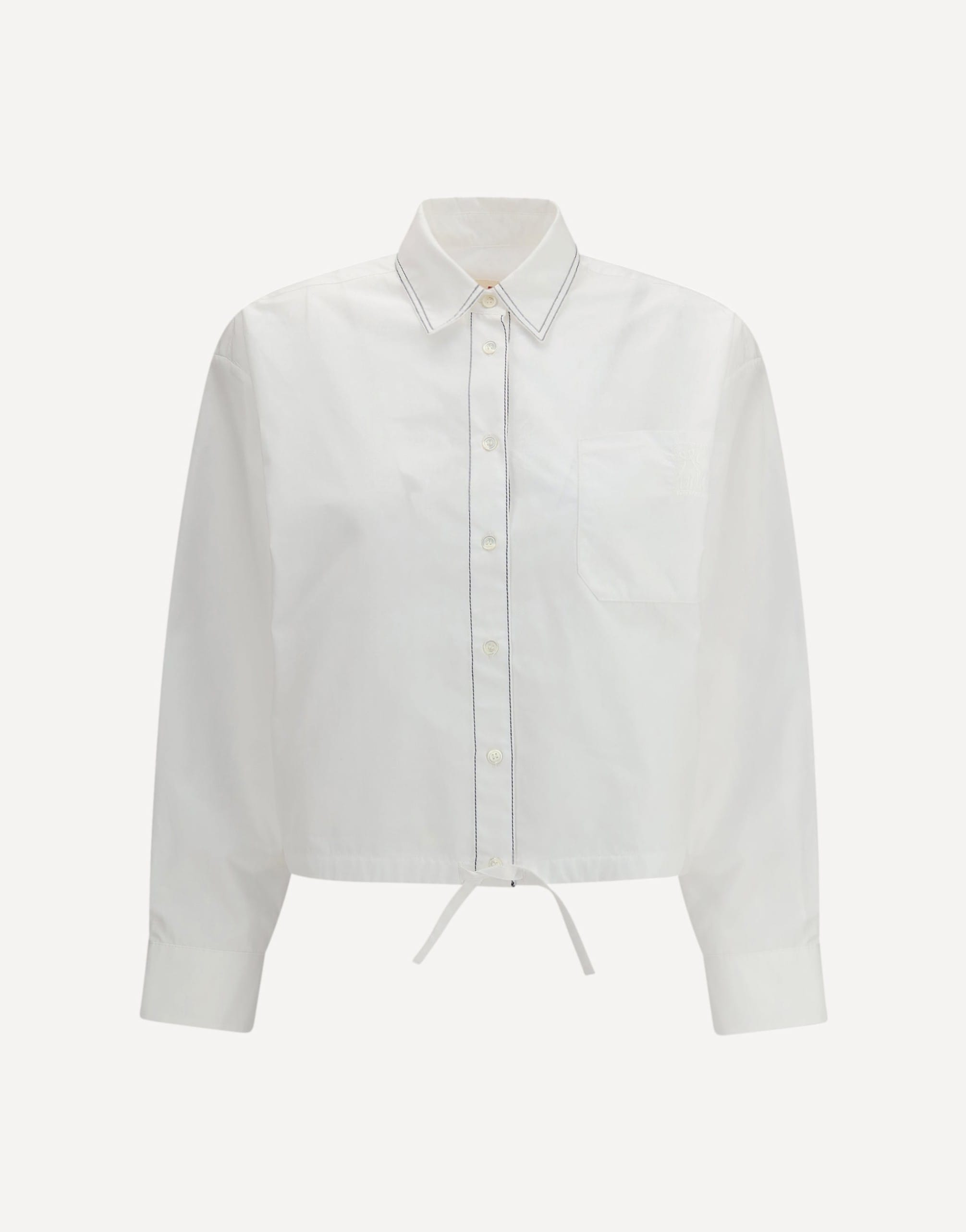 Marni Cropped Long Sleeve Shirt