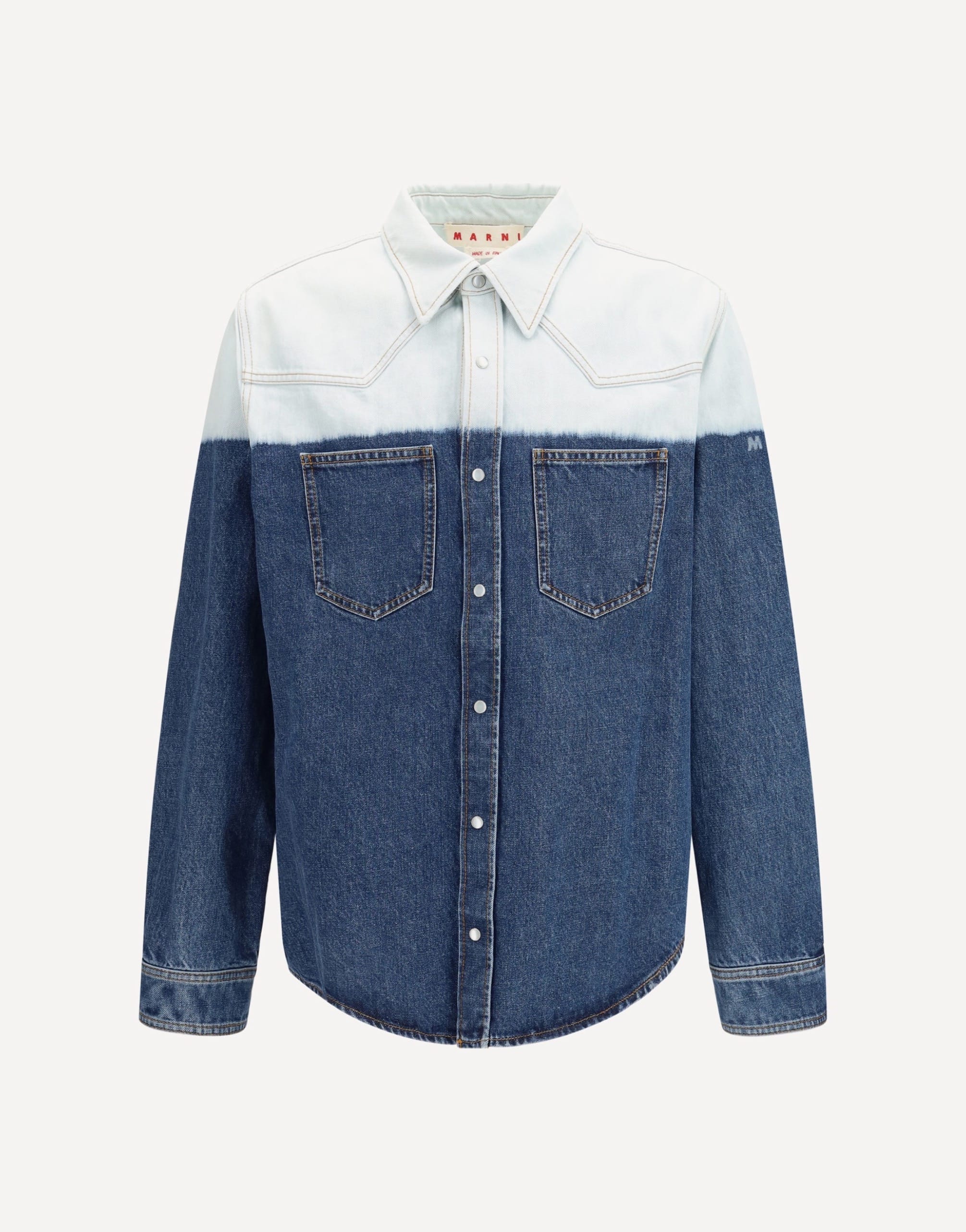 Marni Dip-Dye Denim Shirt