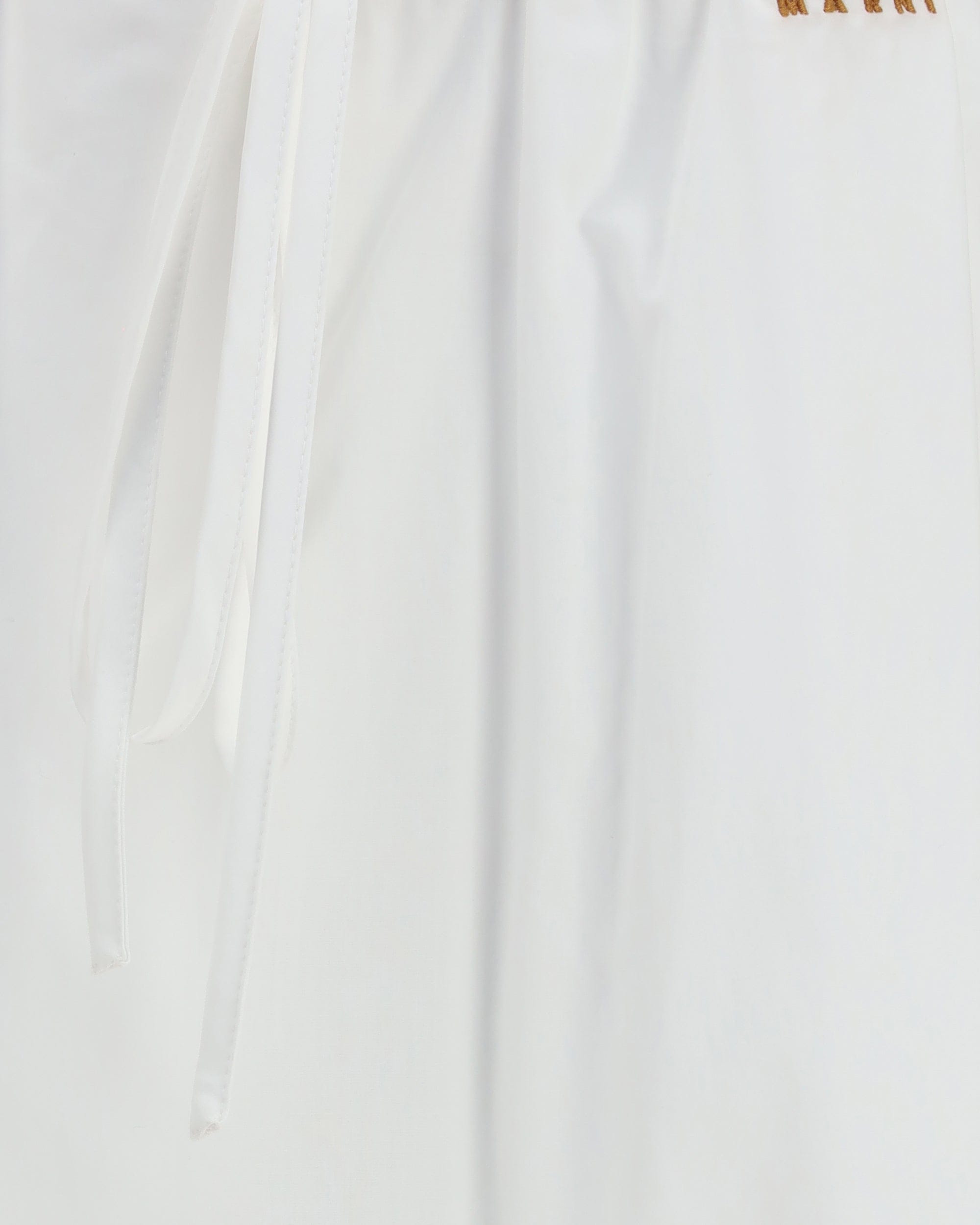 Marni Draping Wide-Leg Pants With Drawcord