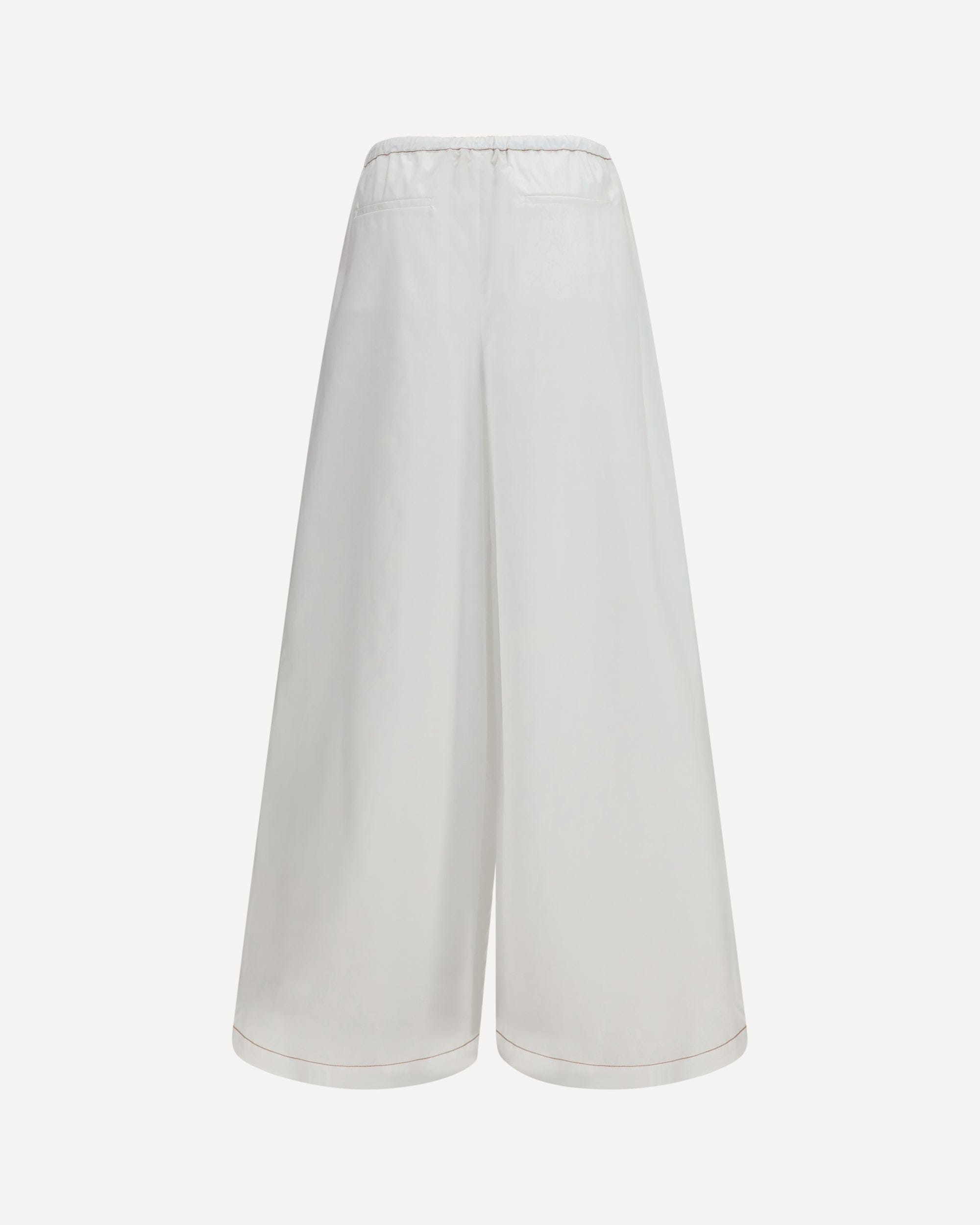 Marni Draping Wide-Leg Pants With Drawcord - alternate view