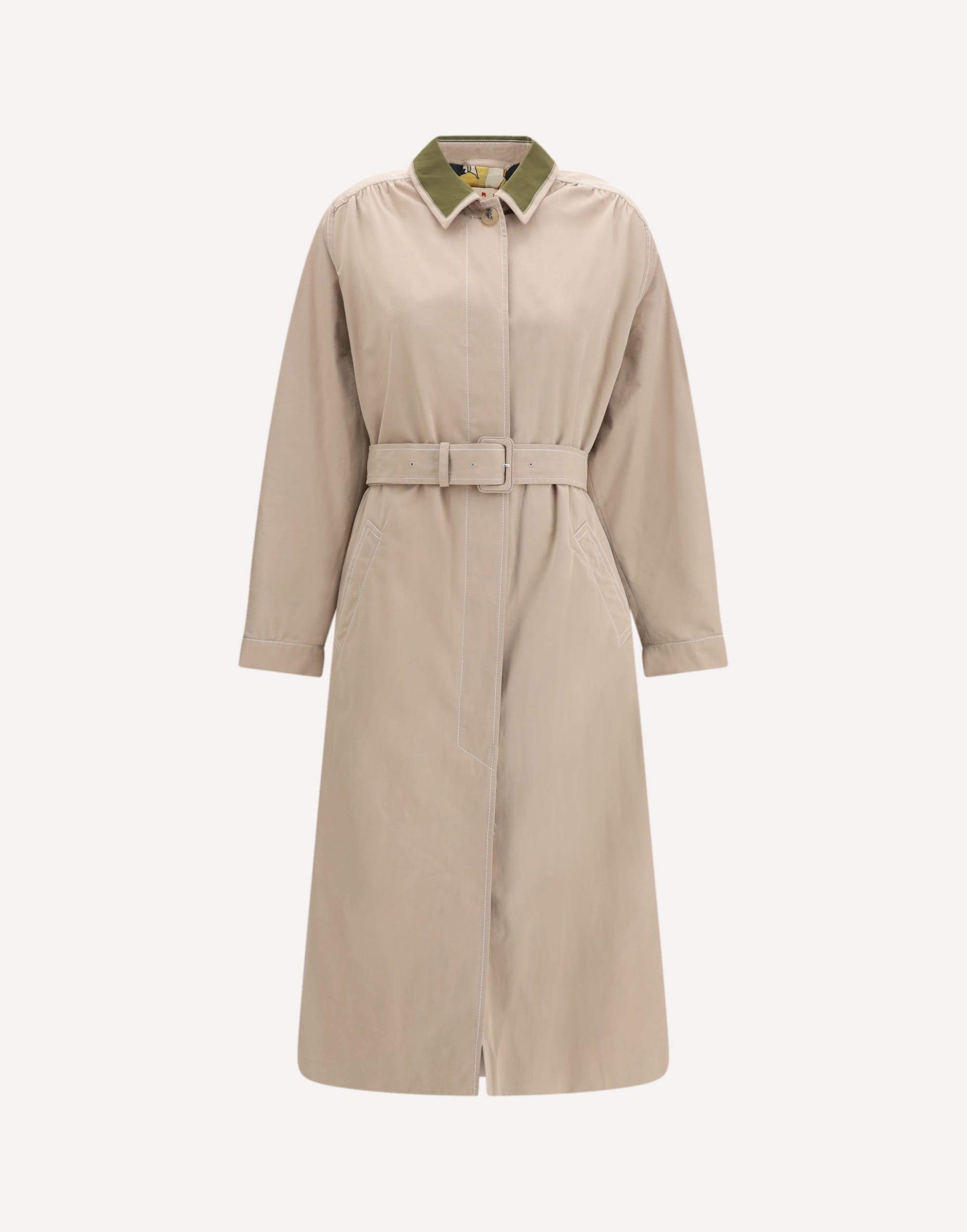 Marni Gabardine Trench Coat