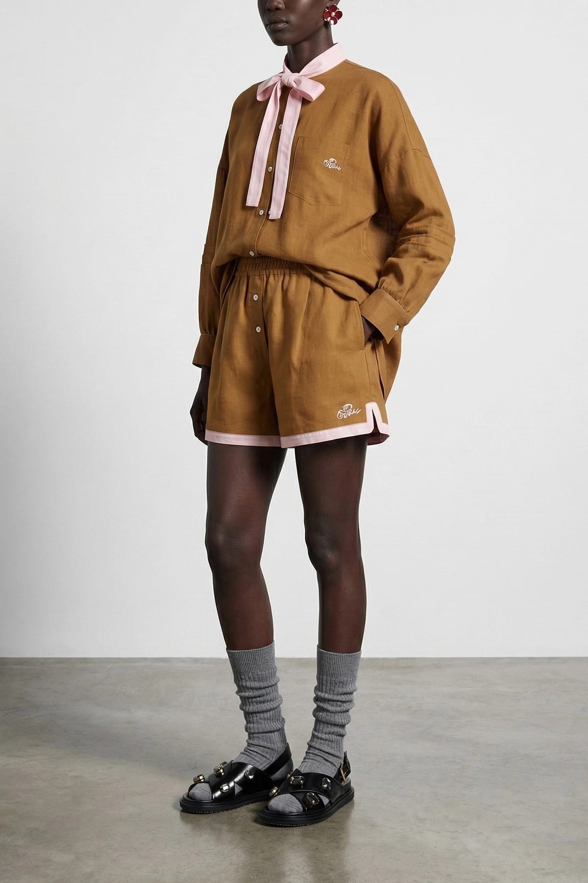 Marni Marni Linen Boxer Shorts