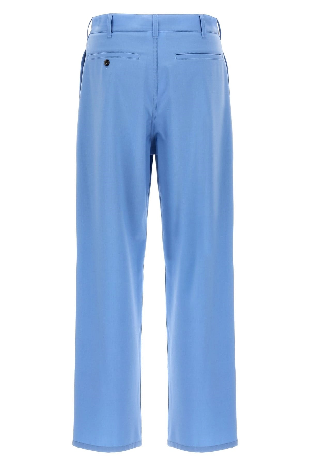 Marni Marni Logo Embroidered Pants