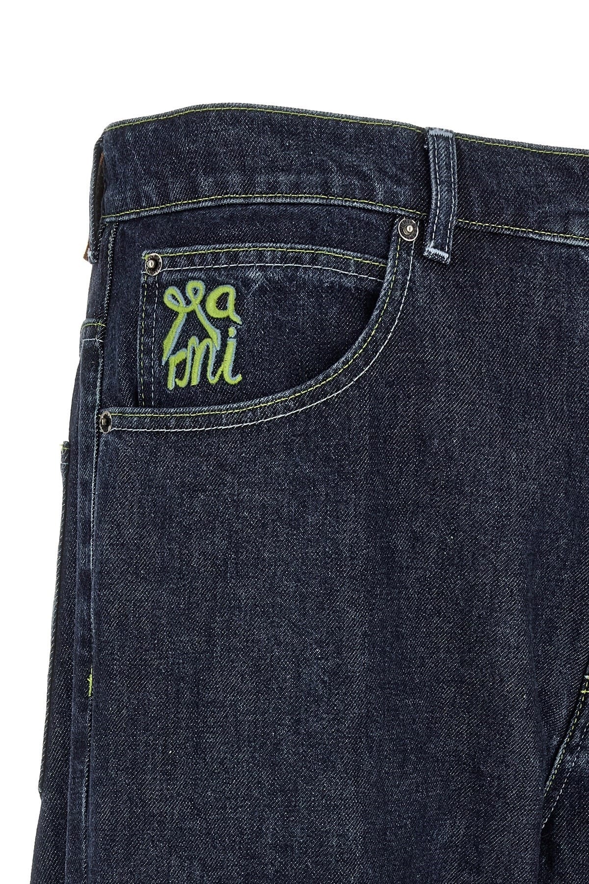 Marni Marni Logo Embroidery Jeans
