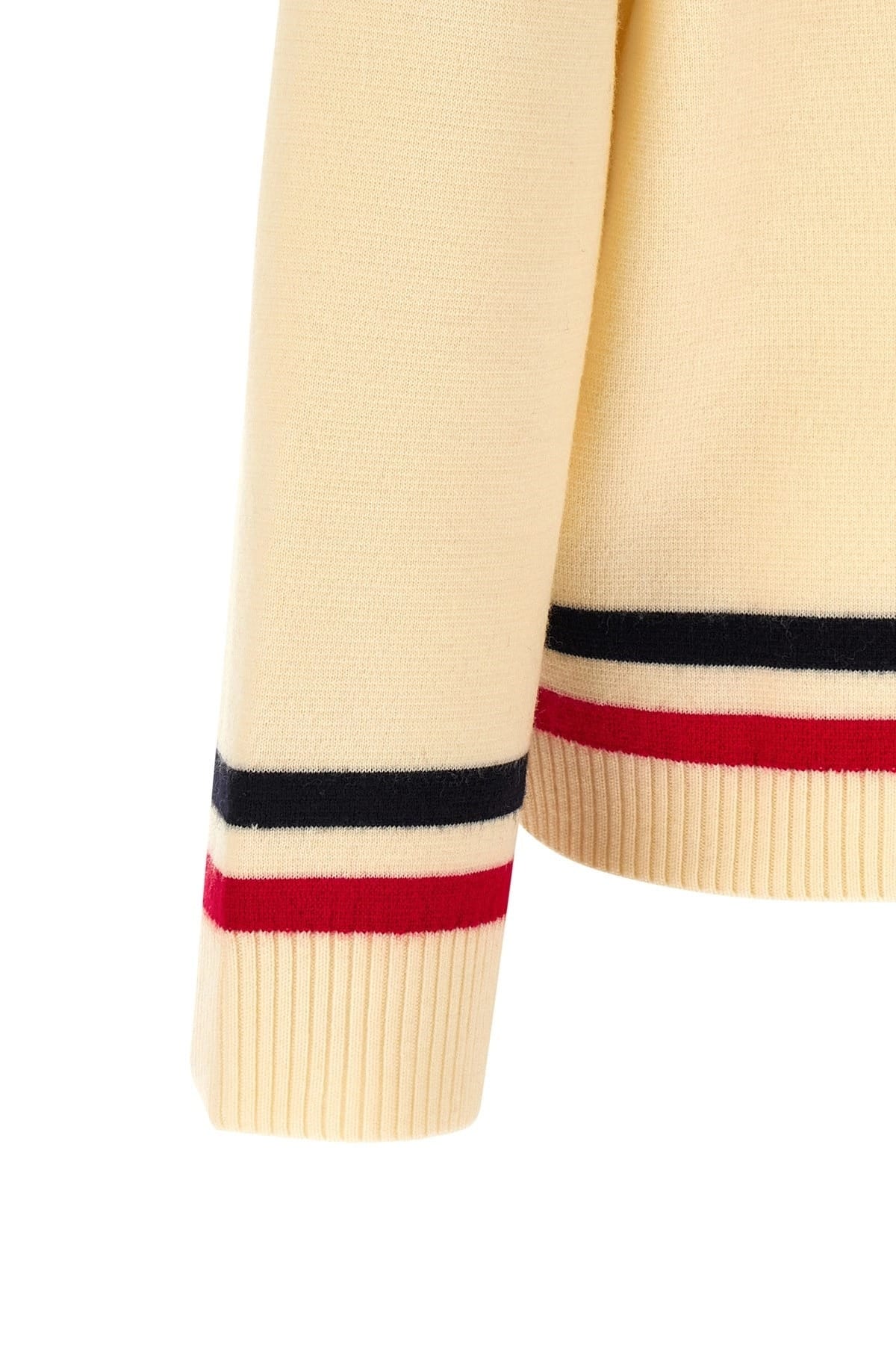 Marni Marni Logo Embroidery V-Neck Sweater