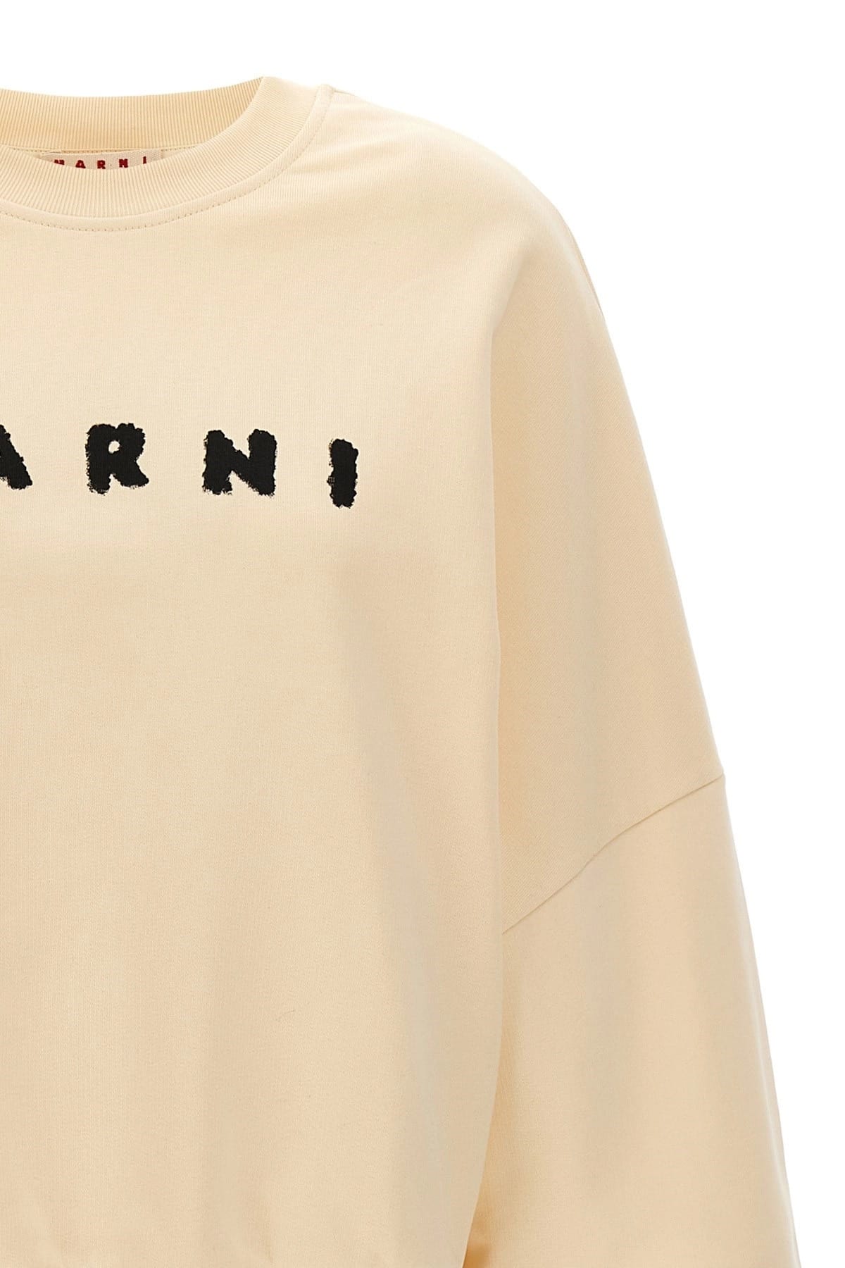 Marni Marni Logo Print Sweatshirt