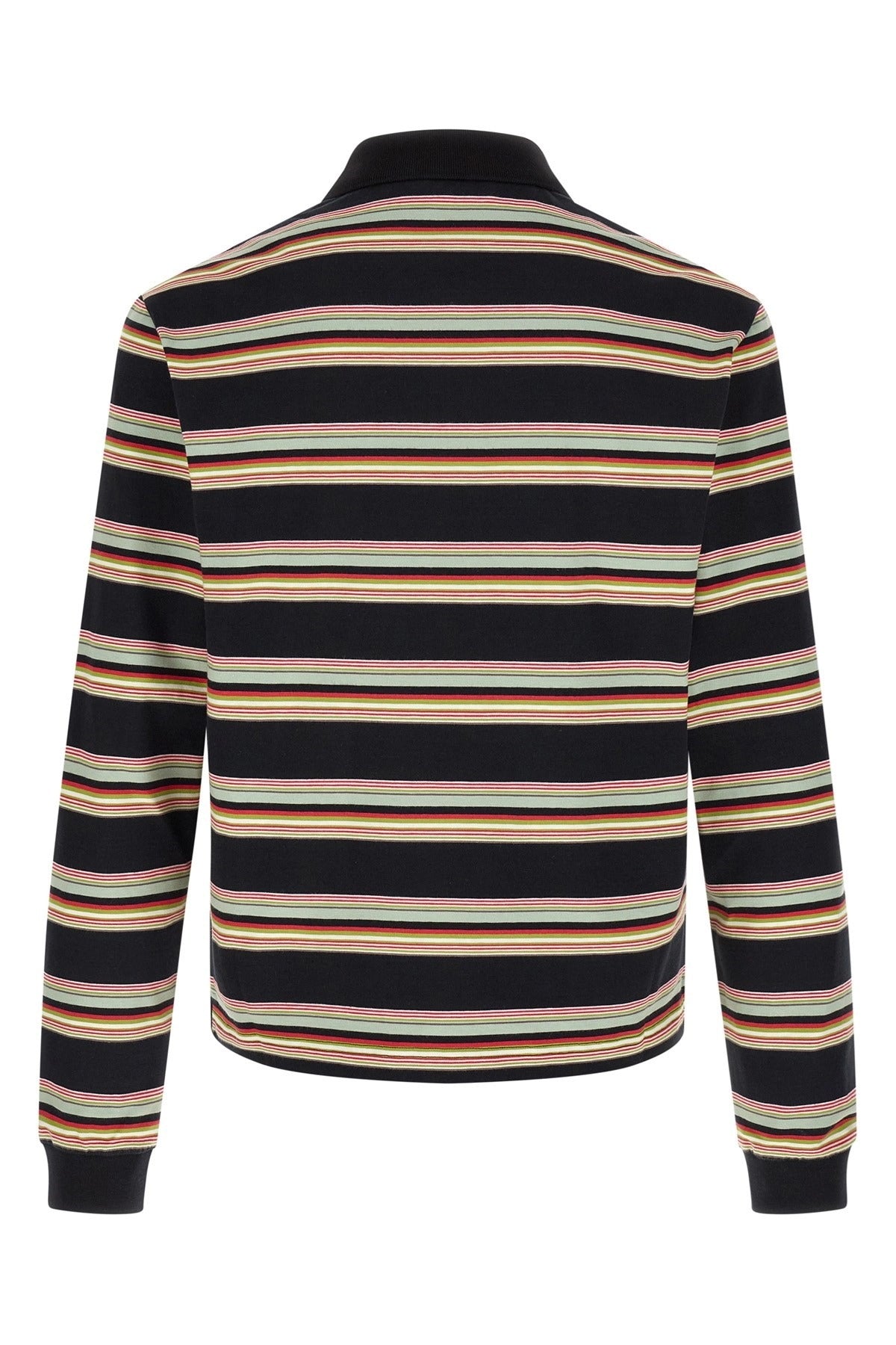 Marni Long-Sleeved Striped Polo Shirt - alternate view