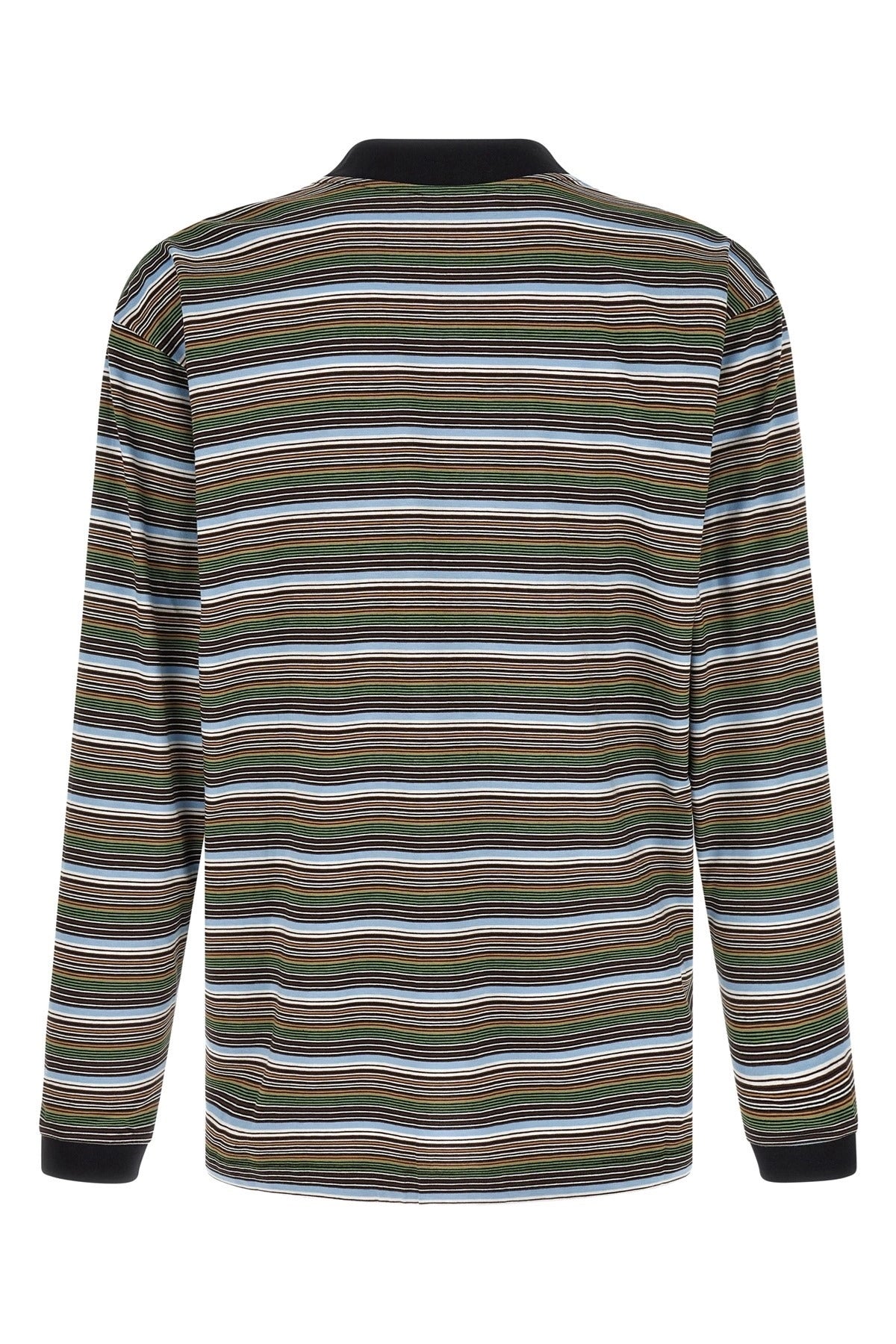 Marni Multicolor Striped Mock Neck T-Shirt - alternate view