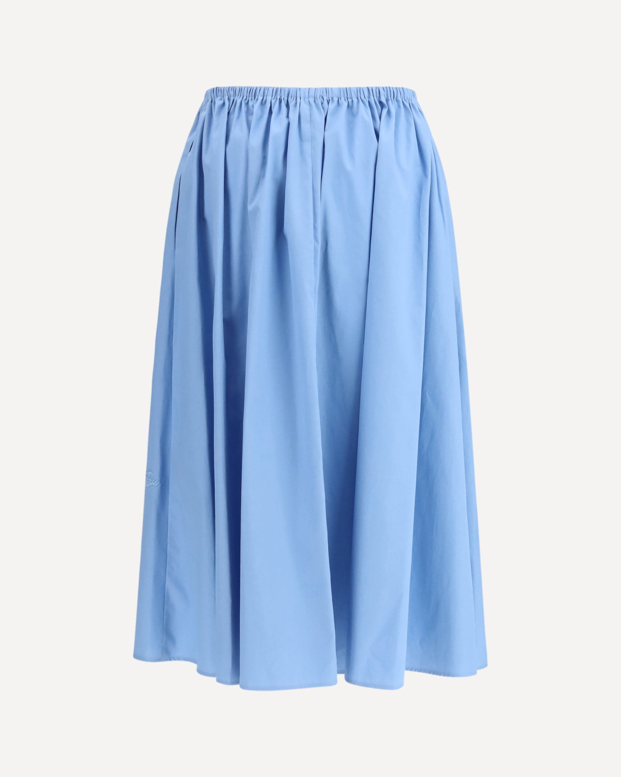 Marni Poplin Drawstring Midi Skirt - alternate view