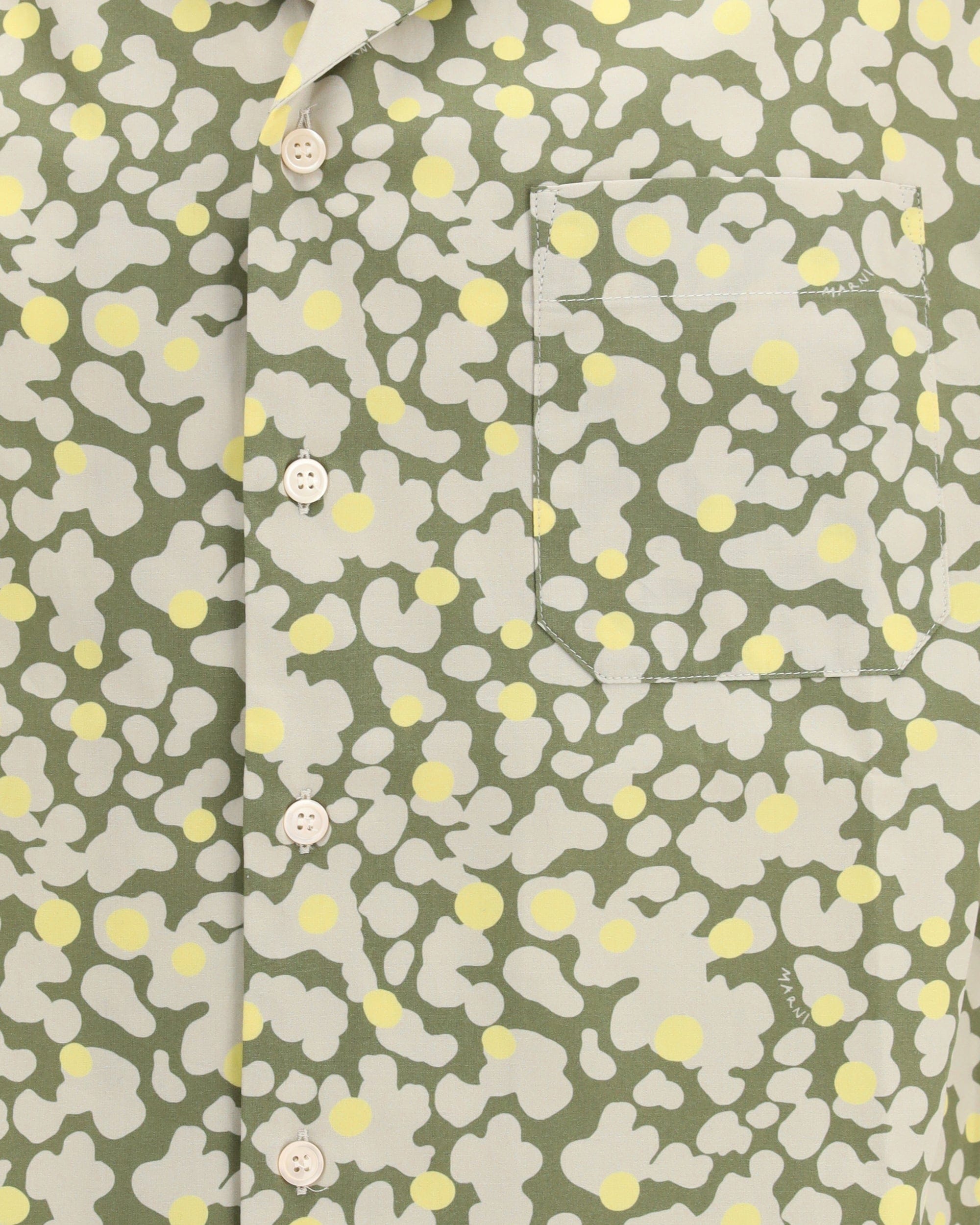 Marni Short-Sleeve All-Over Print Shirt