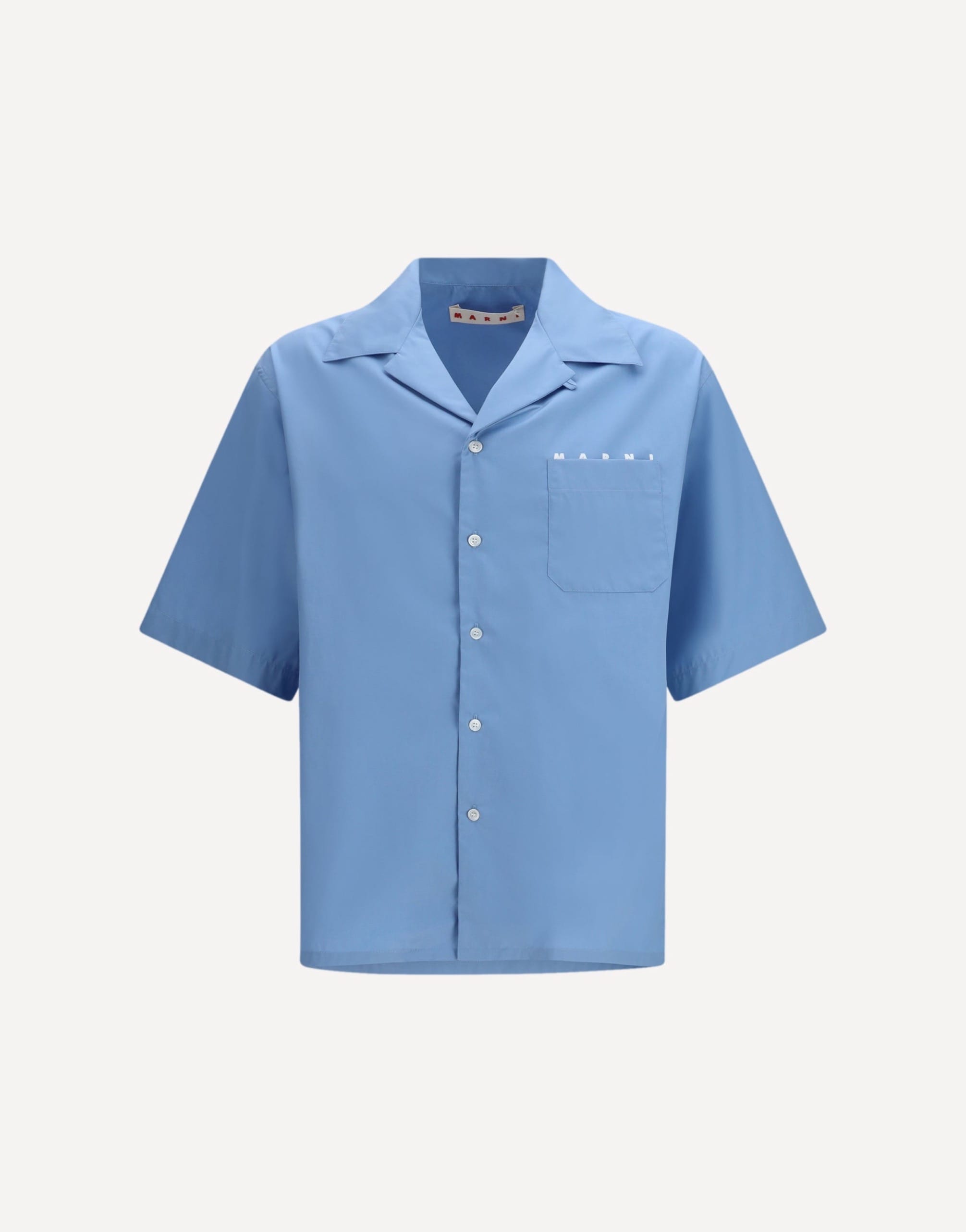 Marni Short-Sleeved Cotton Bowling Shirt