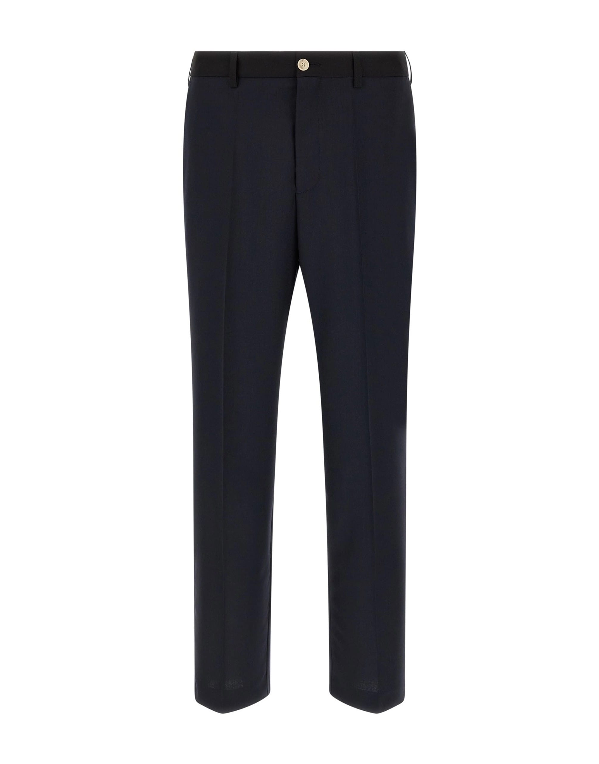 Marni Marni Tropical Two-Tone Wool Pants