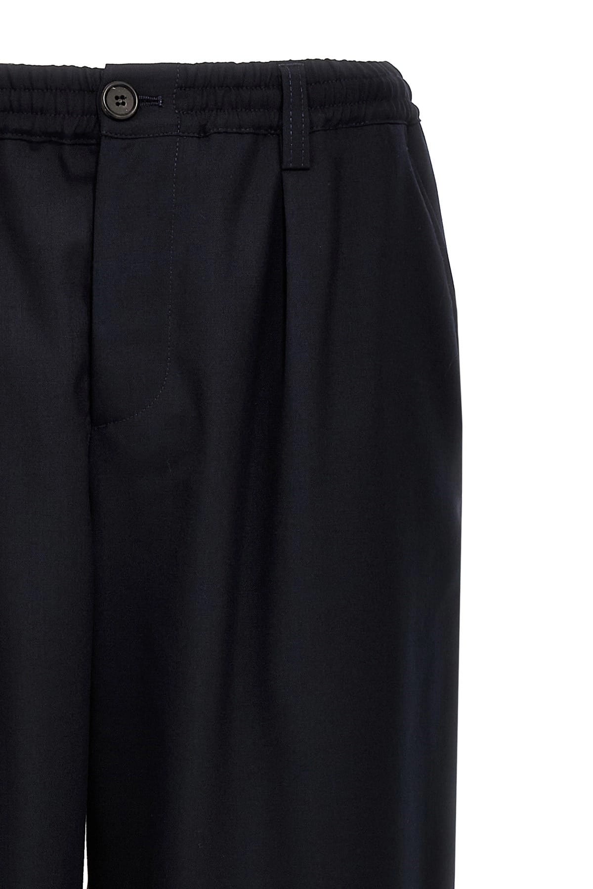 Marni Marni Tropical Wool Crop Pants