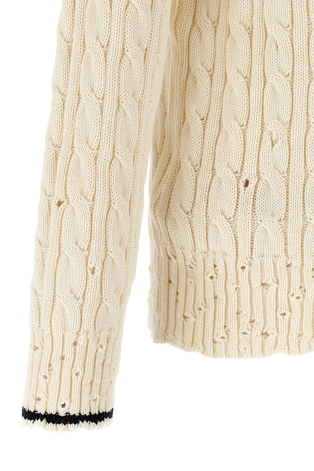 Marni Marni White V Neckline Sweater