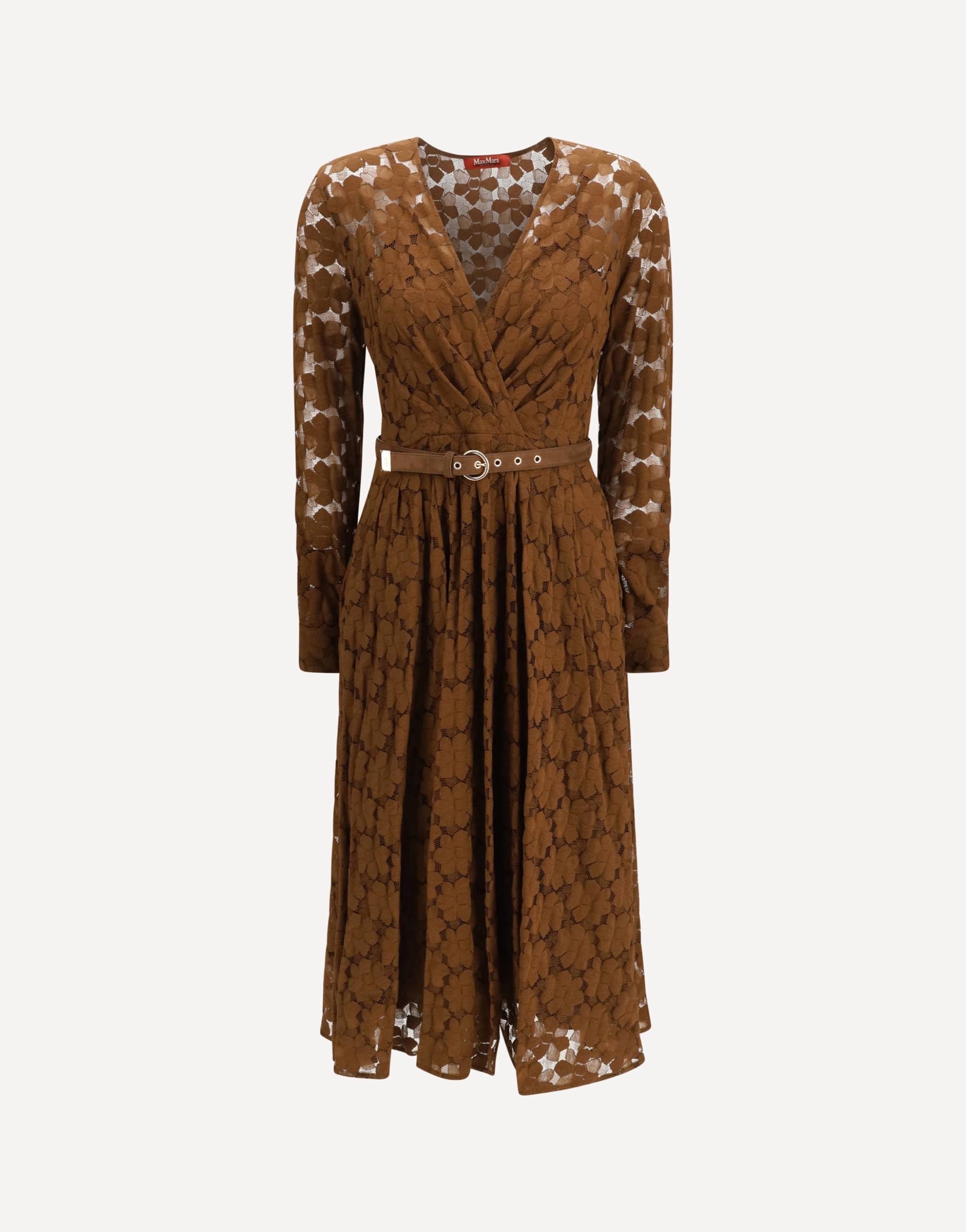Max Mara Agrume Midi Dress In Lace