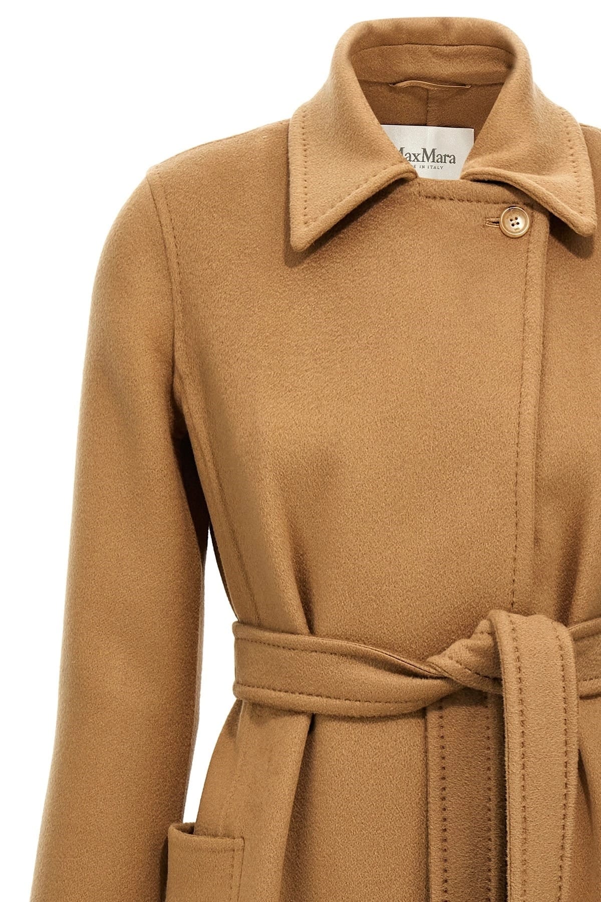Max Mara Max Mara Artur Belted Cashmere Coat