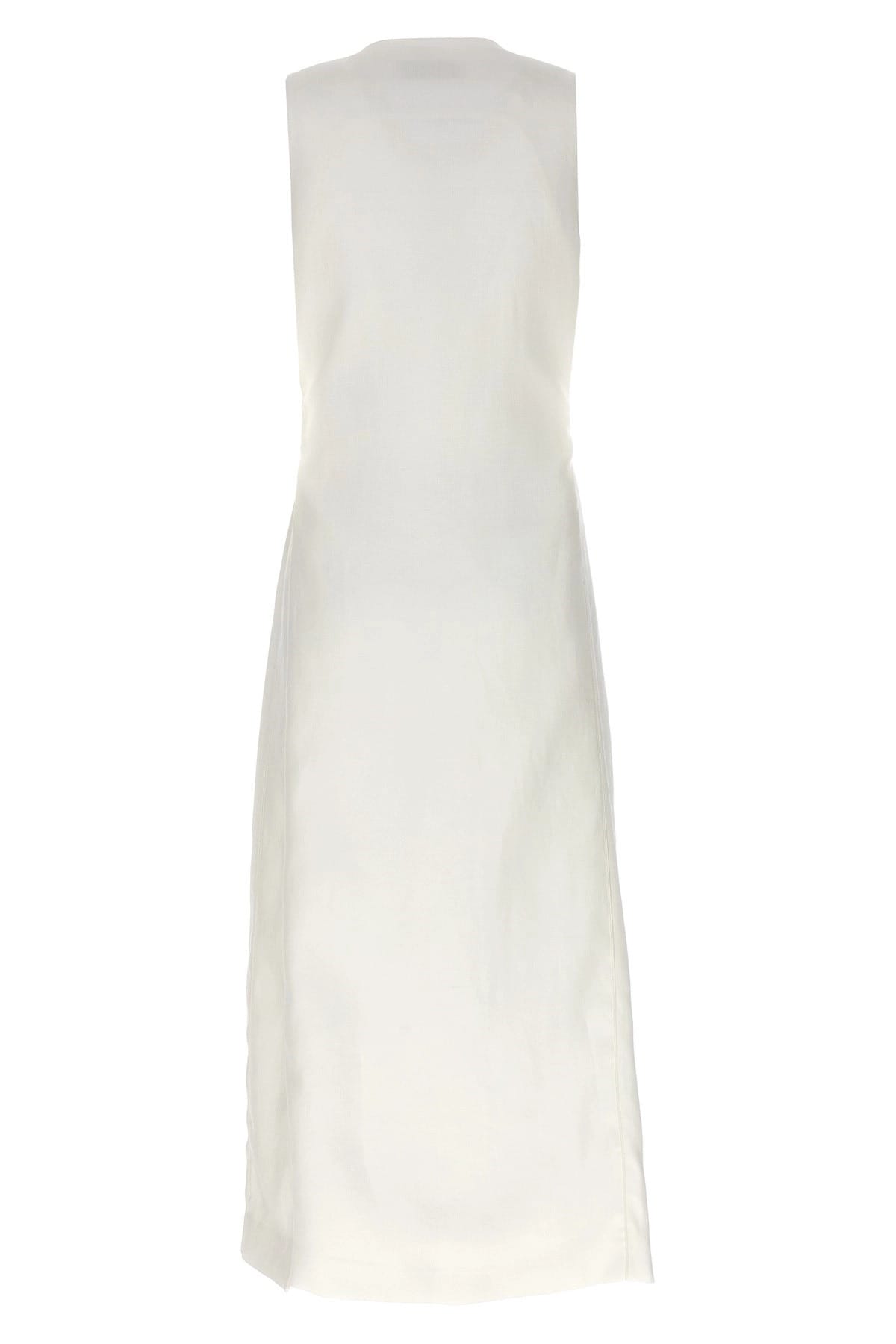 Max Mara Max Mara Aureo Linen Maxi Waistcoat