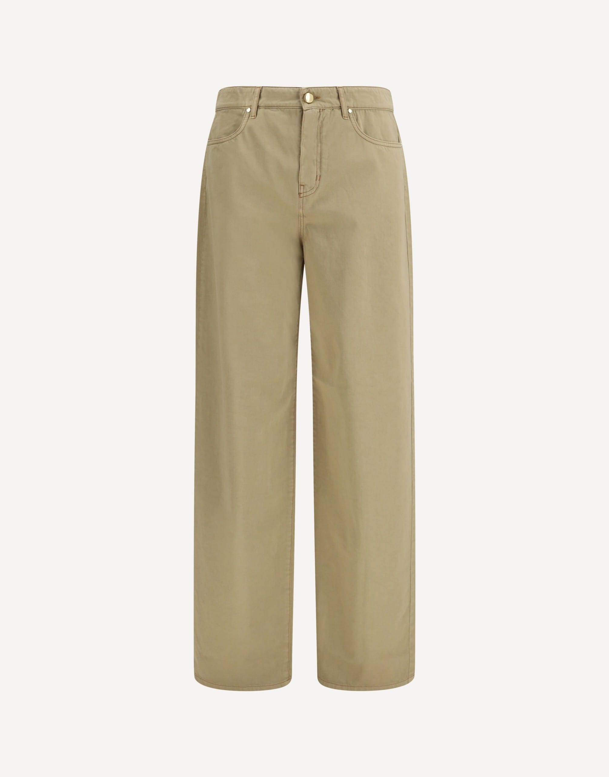 Max Mara Baggy Pants In Pure Cotton Satin