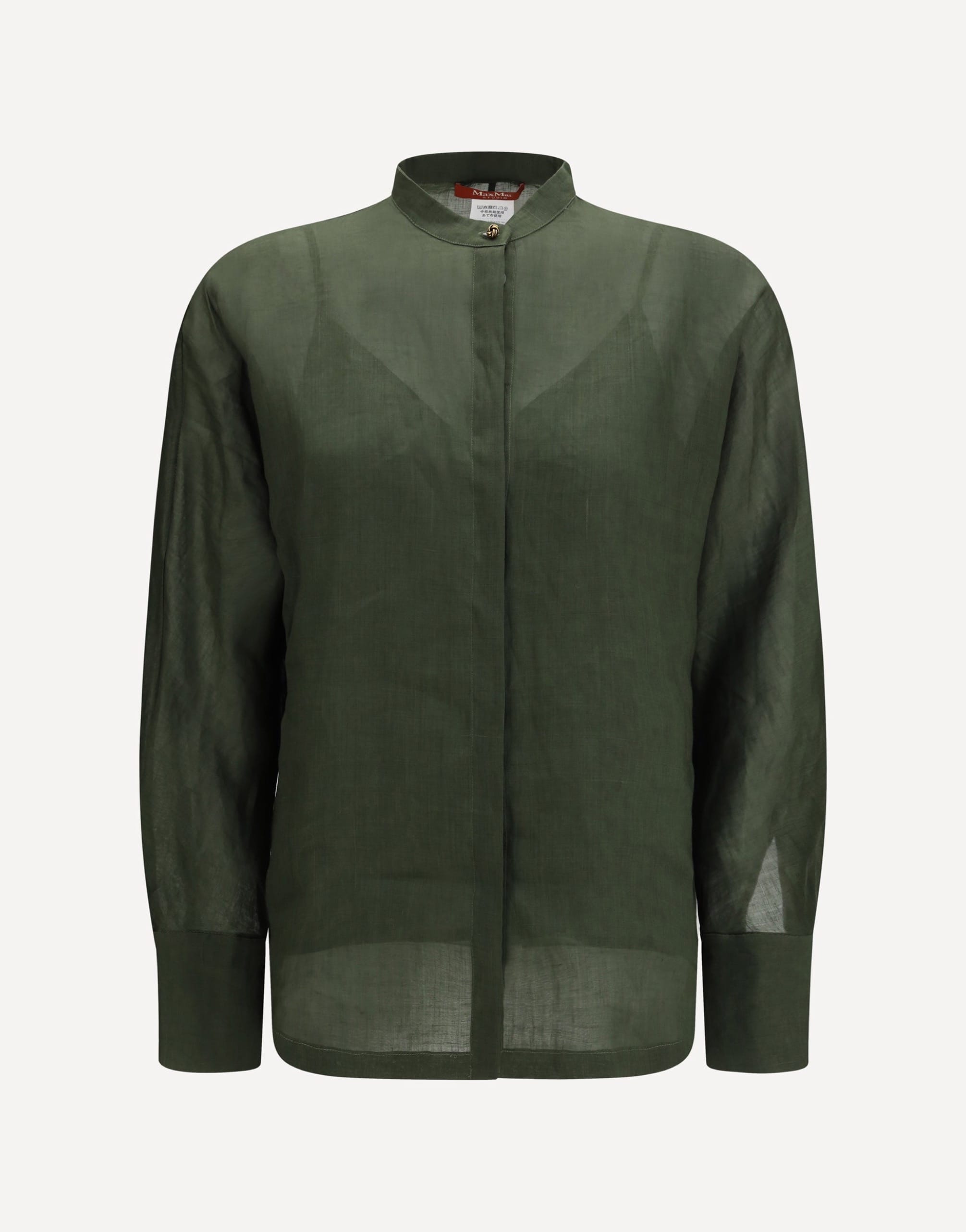 Max Mara Baldi Ramié Canvas Shirt