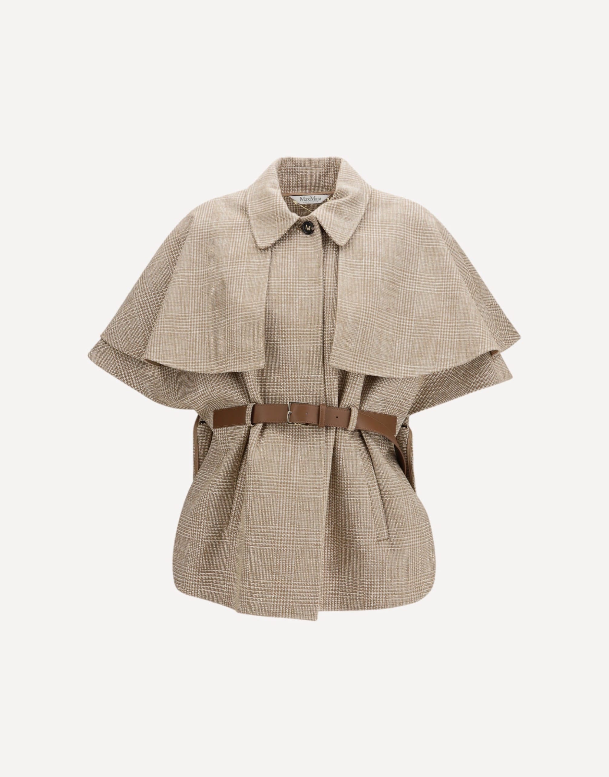 Max Mara Belted Cape