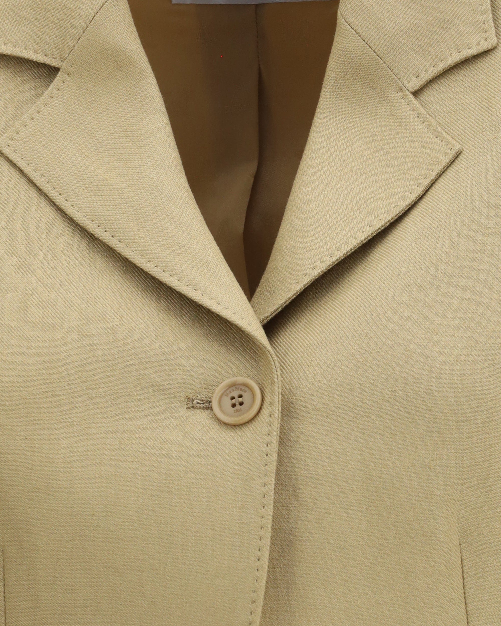 Max Mara Buono Linen Jacket