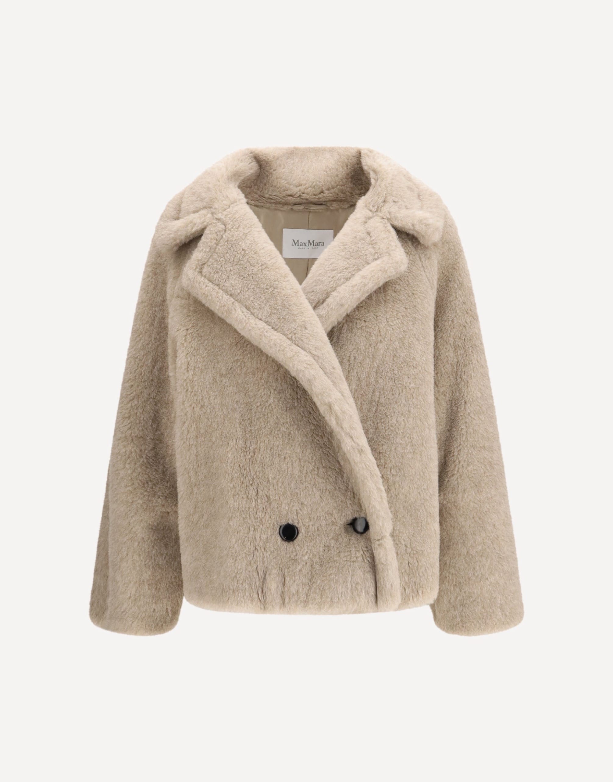 Max Mara Cambusa Coat In Alpaca Blend