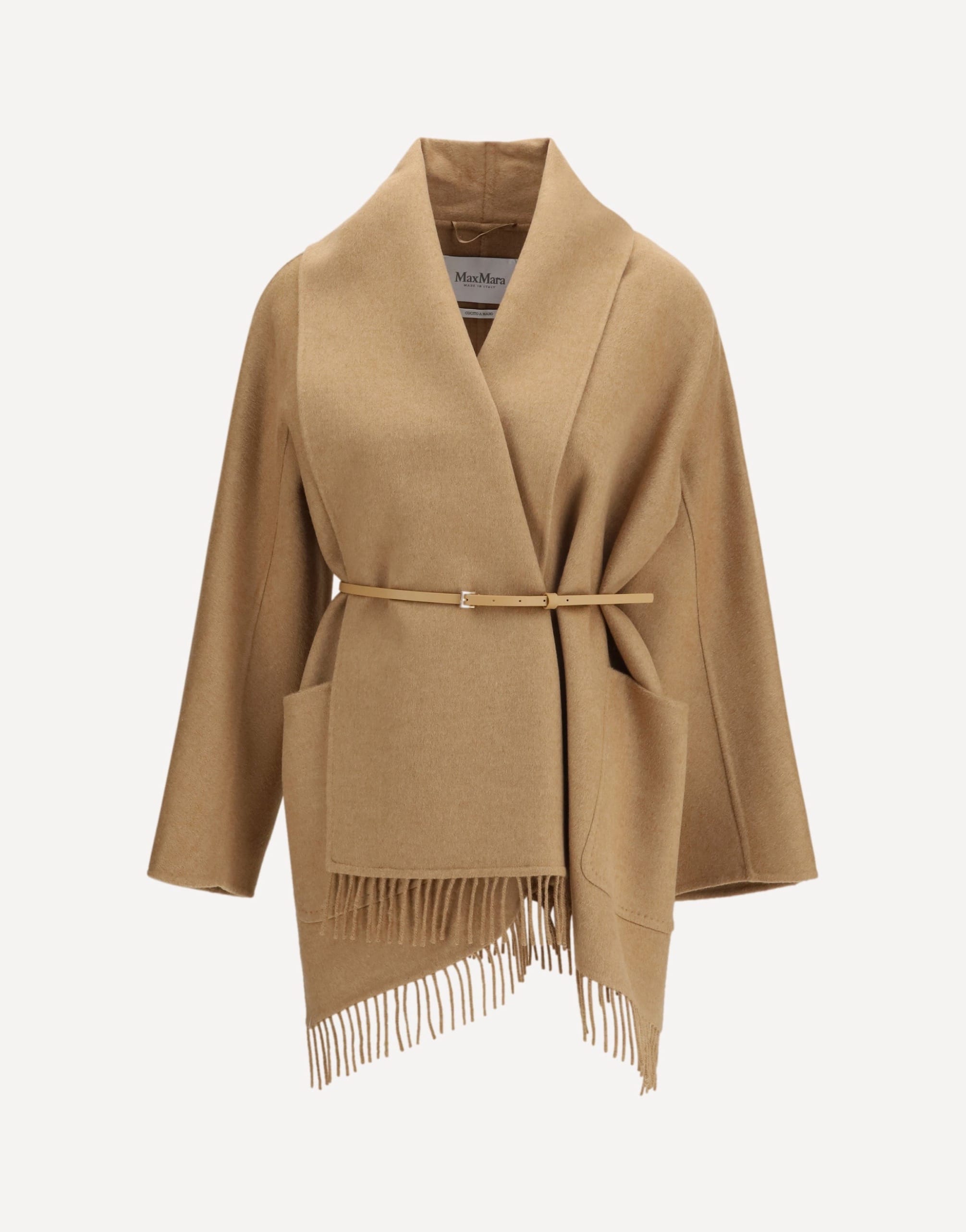 Max Mara Camel Cardigan Coat