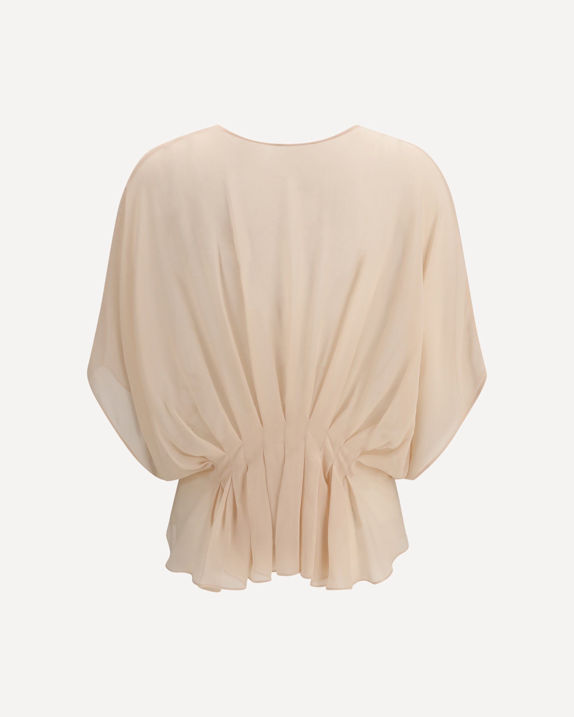Max Mara Cape-Style Silk Shirt - alternate view