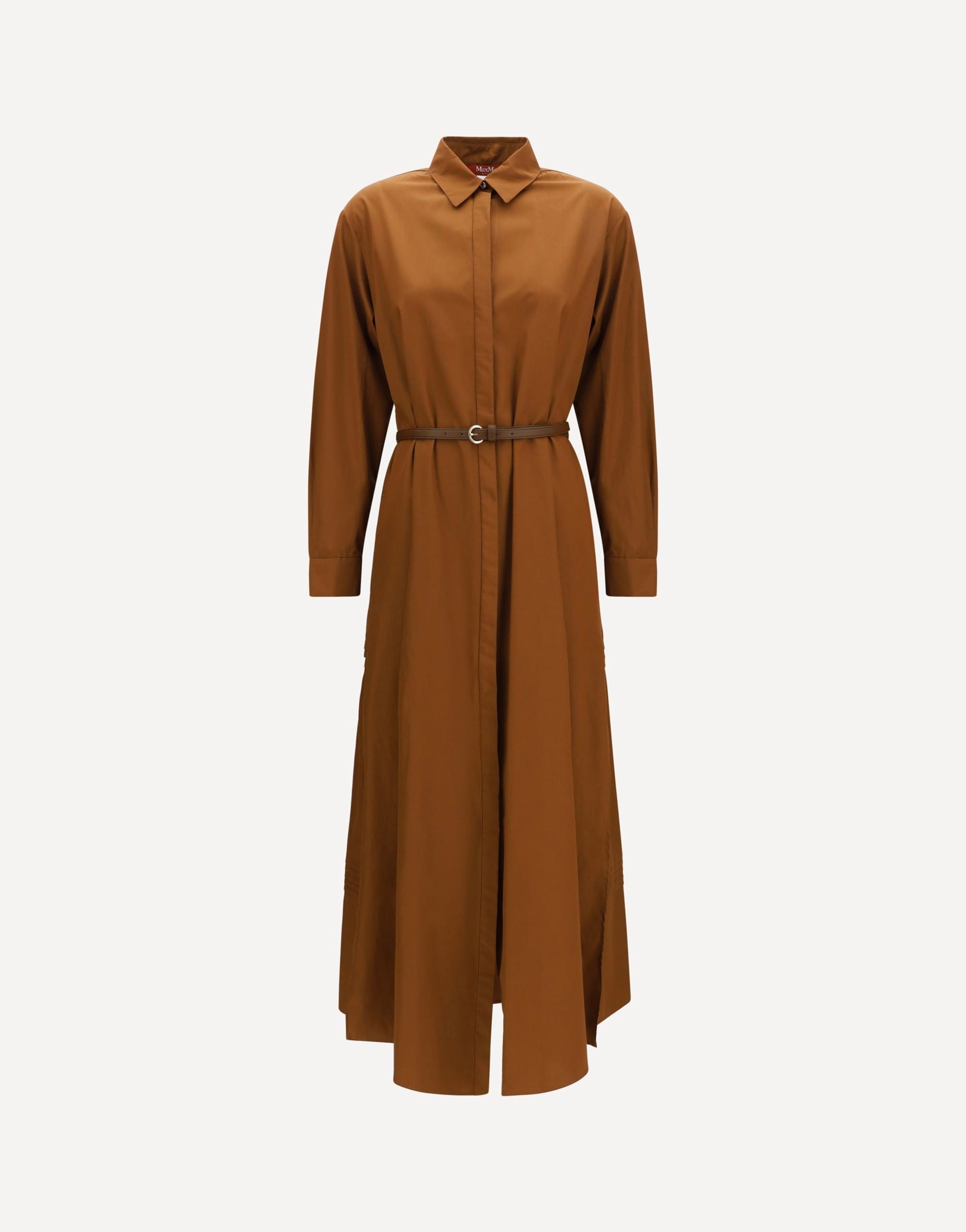 Max Mara Cotton Shirt Dress With Belt
