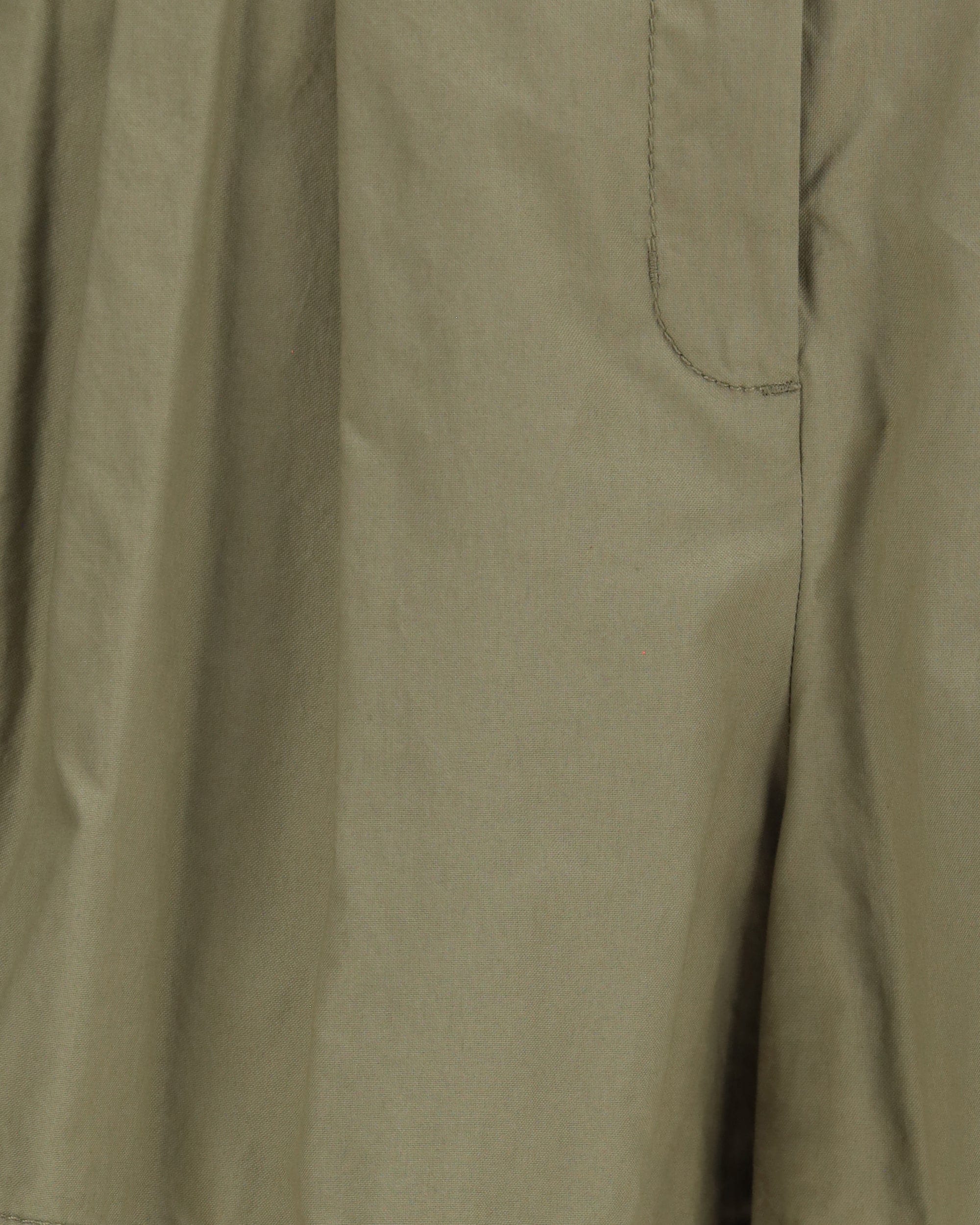 Max Mara Cotton Twill High-Waisted Shorts