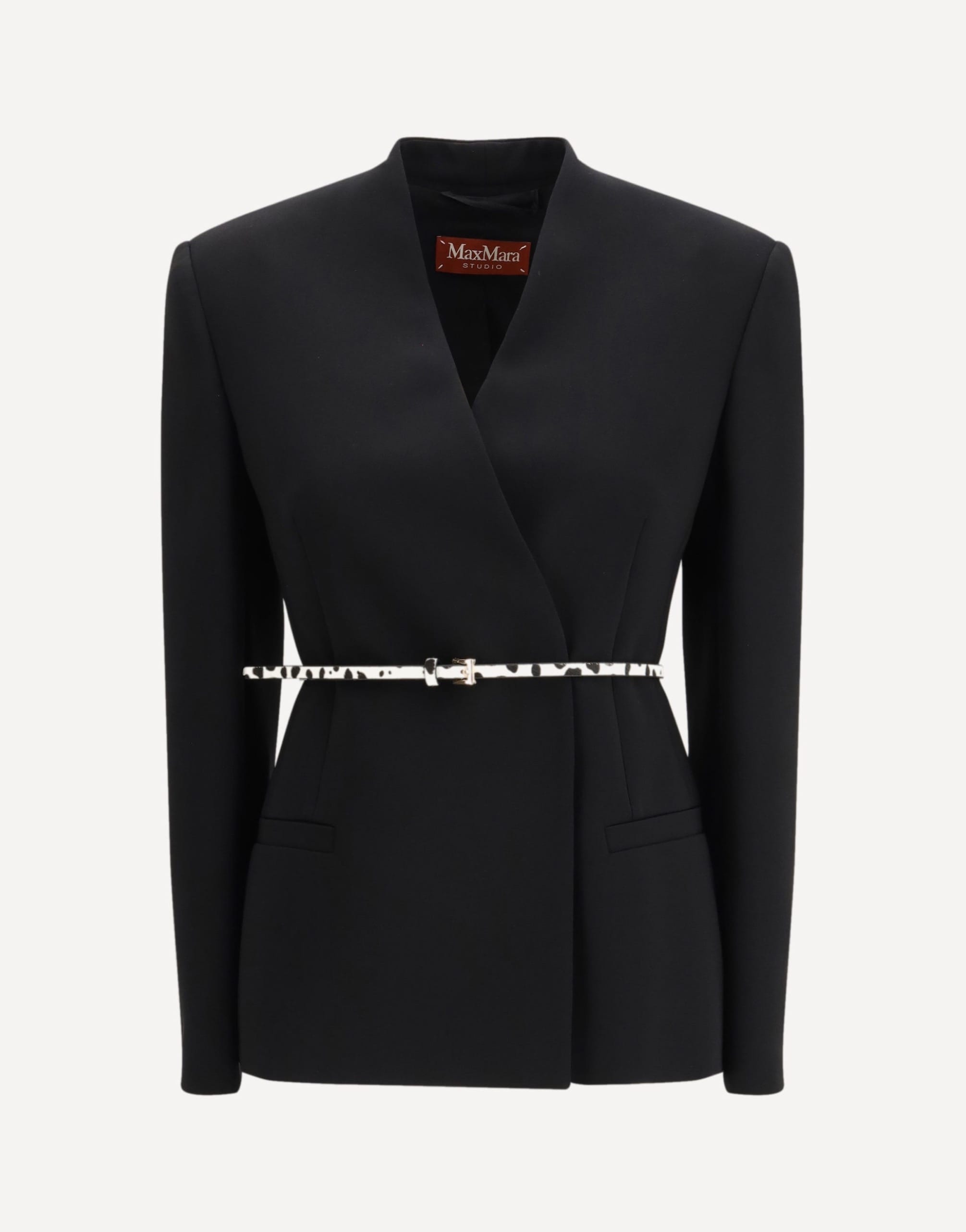 Max Mara Double-Breasted Cady Jacket