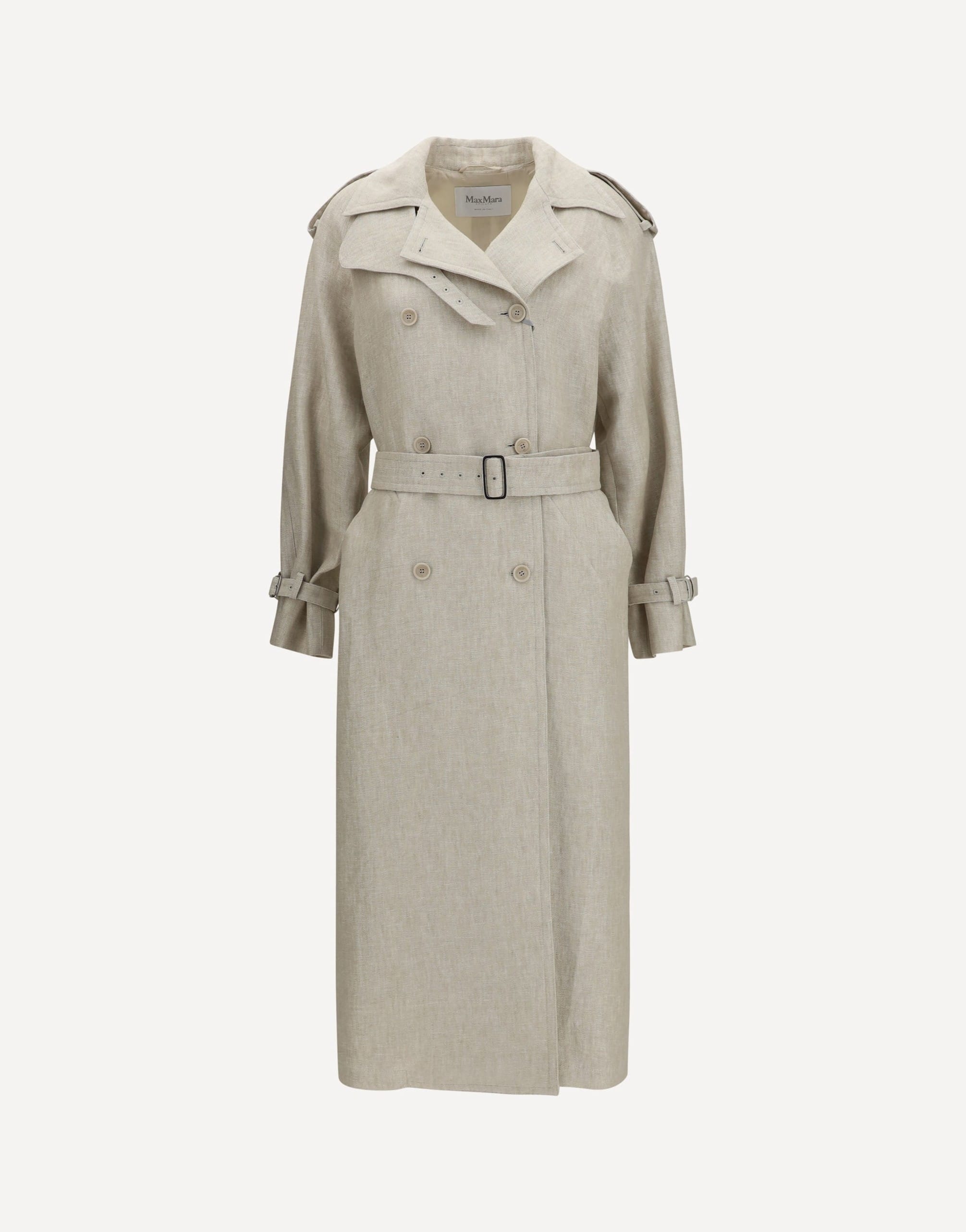 Max Mara Double-Breasted Trench Coat